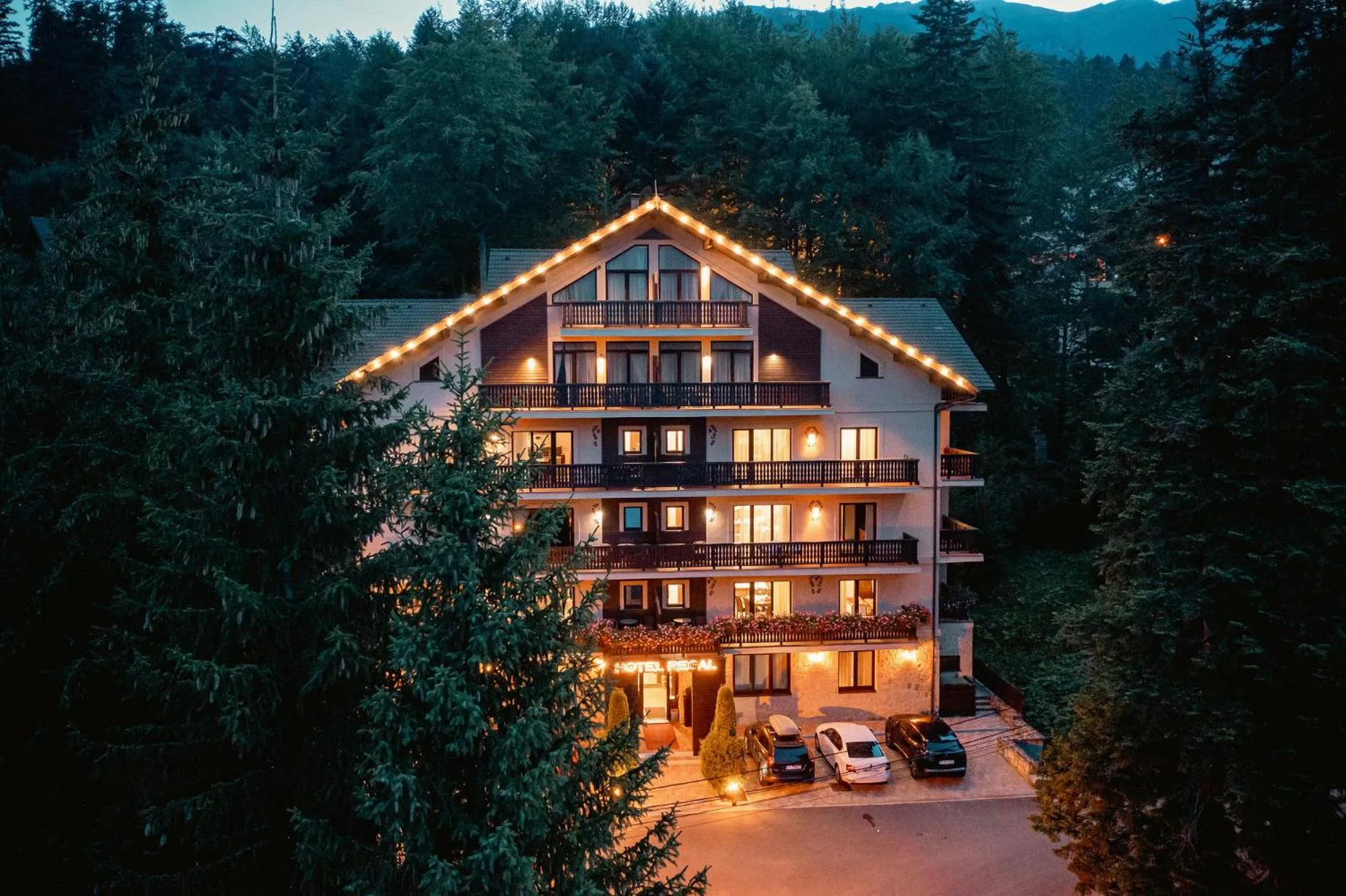 Bird's eye view in Hotel Regal