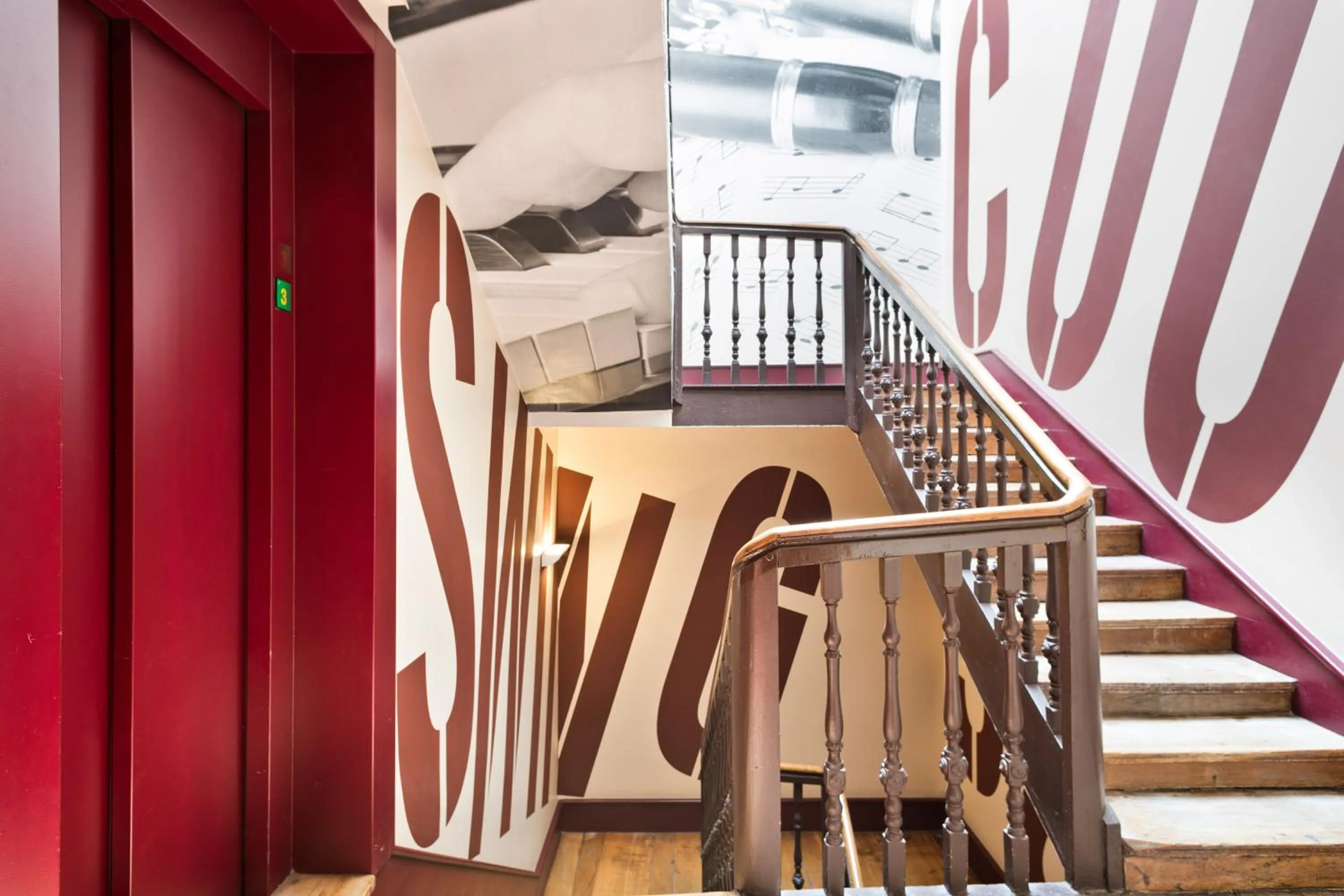 Decorative detail in Abba Jazz Hotel Vitoria