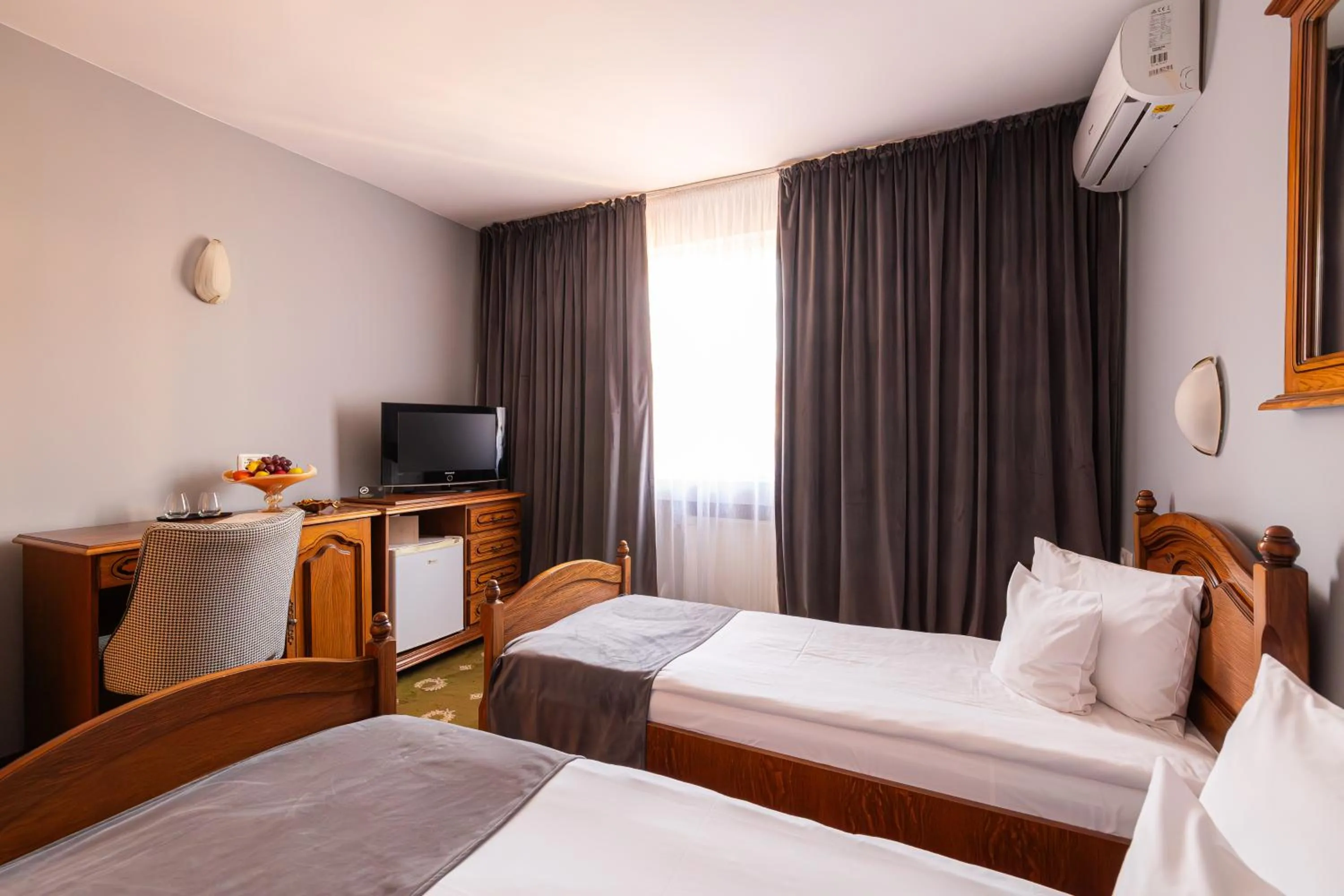 Bed in Hotel Brilliant Meseș