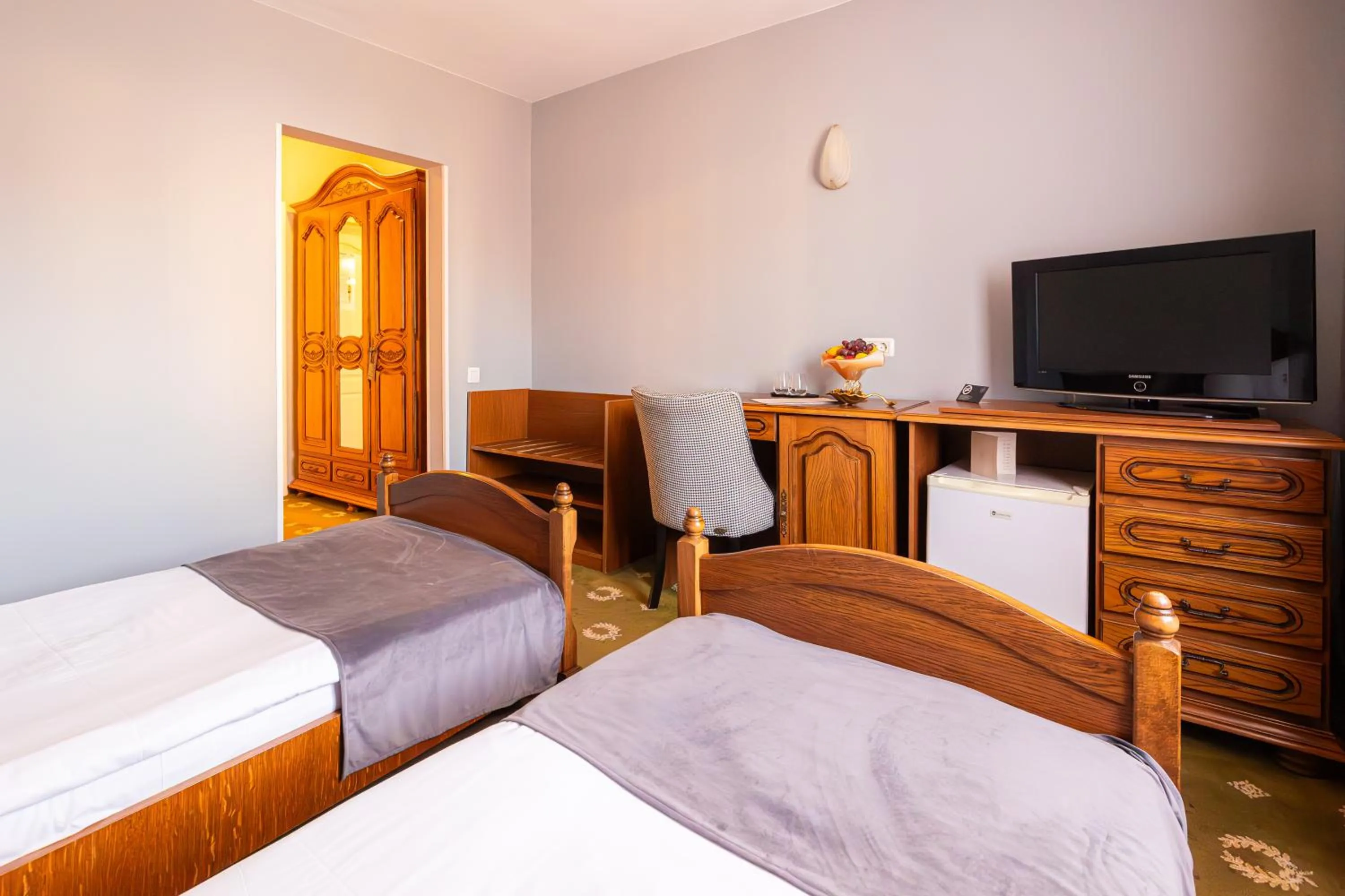 Bed in Hotel Brilliant Meseș