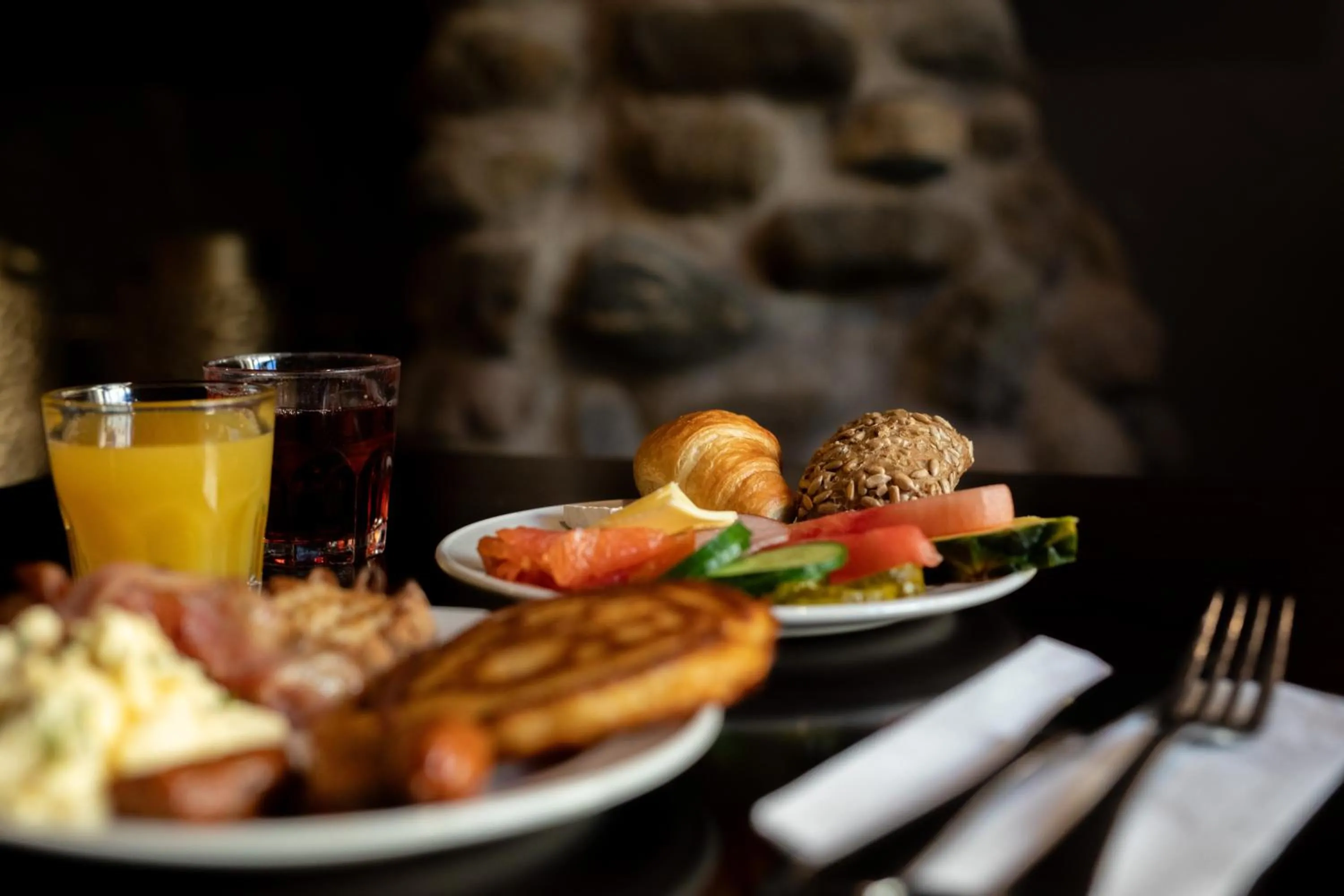 Buffet breakfast in Hotel Oscar