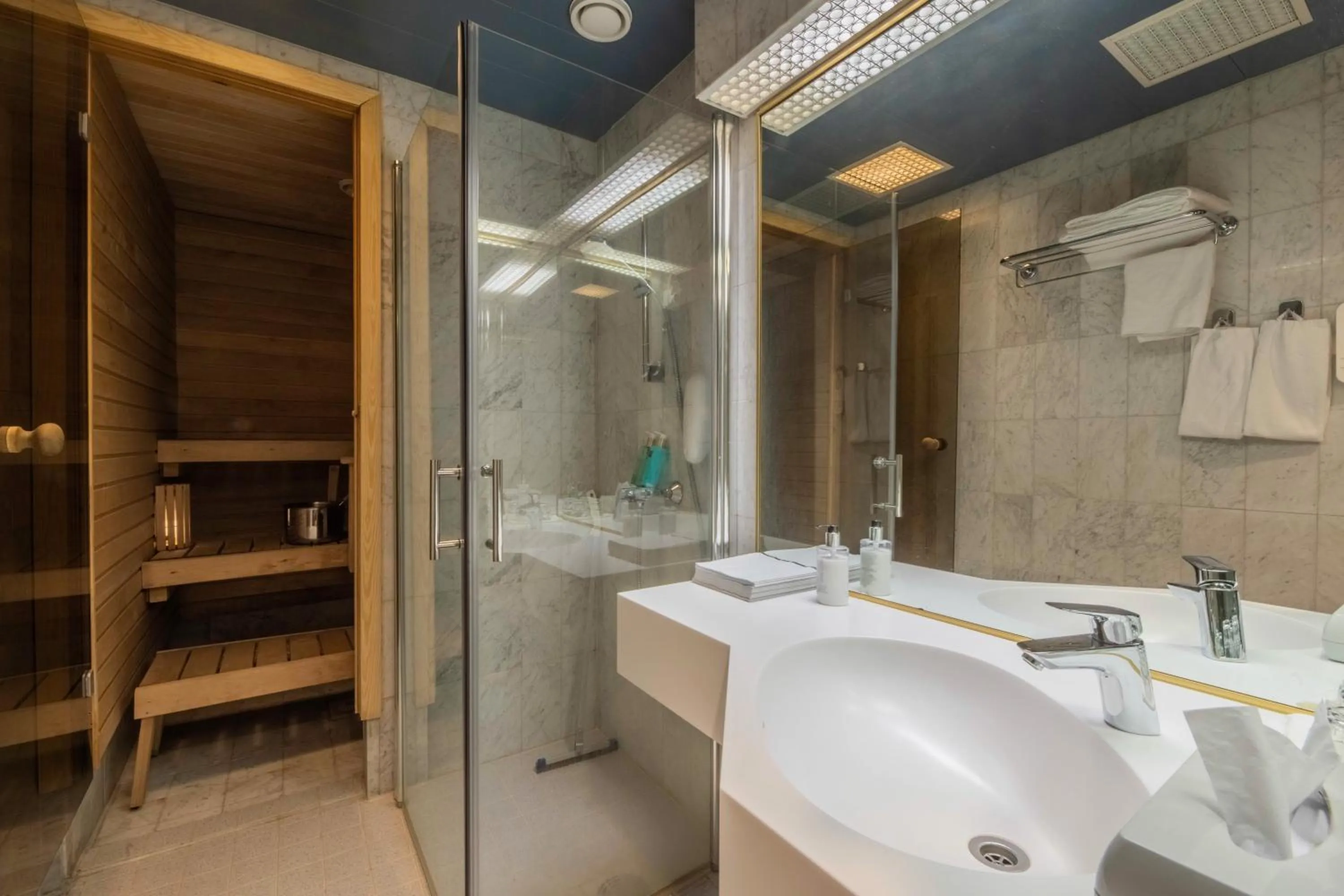 Sauna in Hotel Oscar