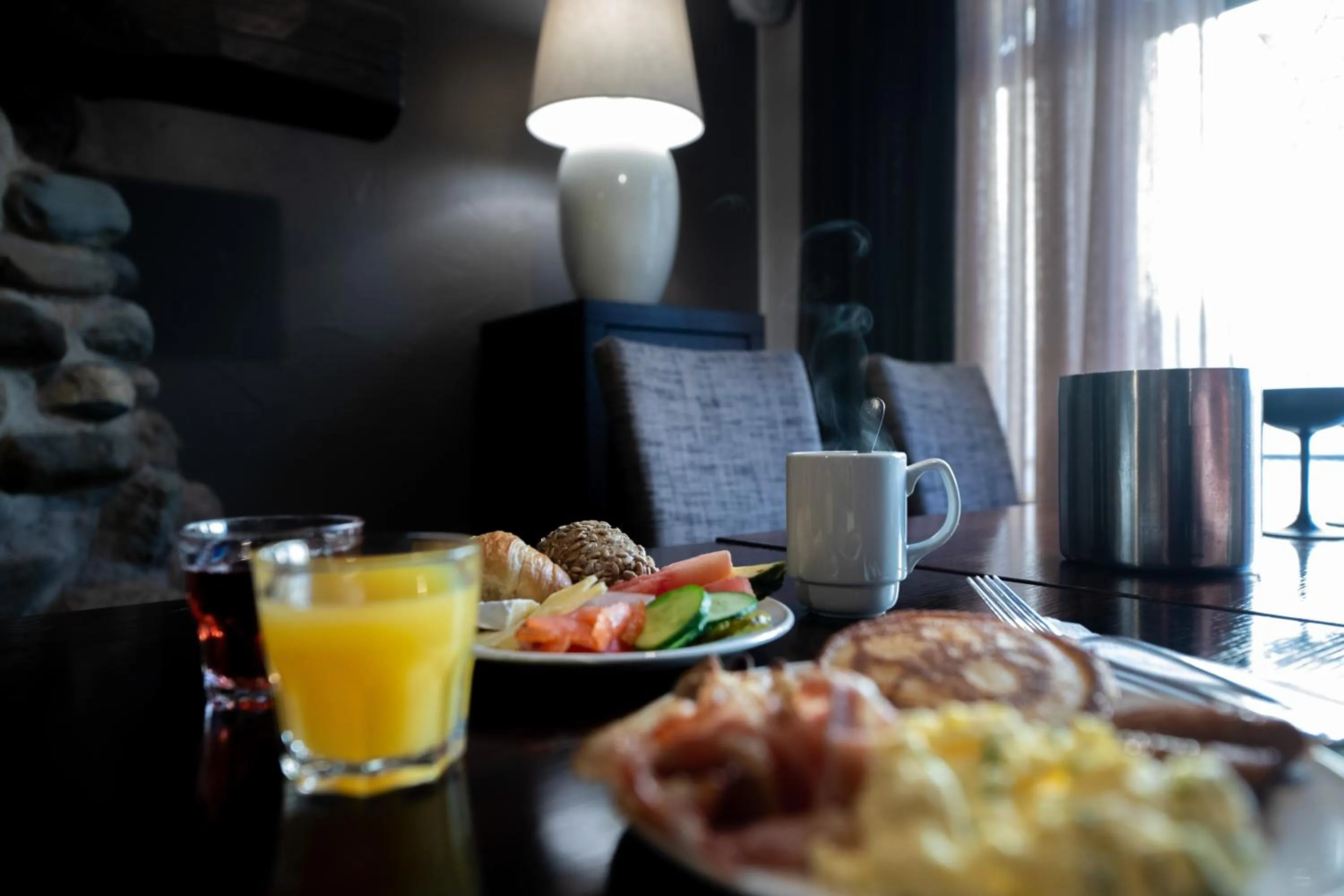 Buffet breakfast in Hotel Oscar