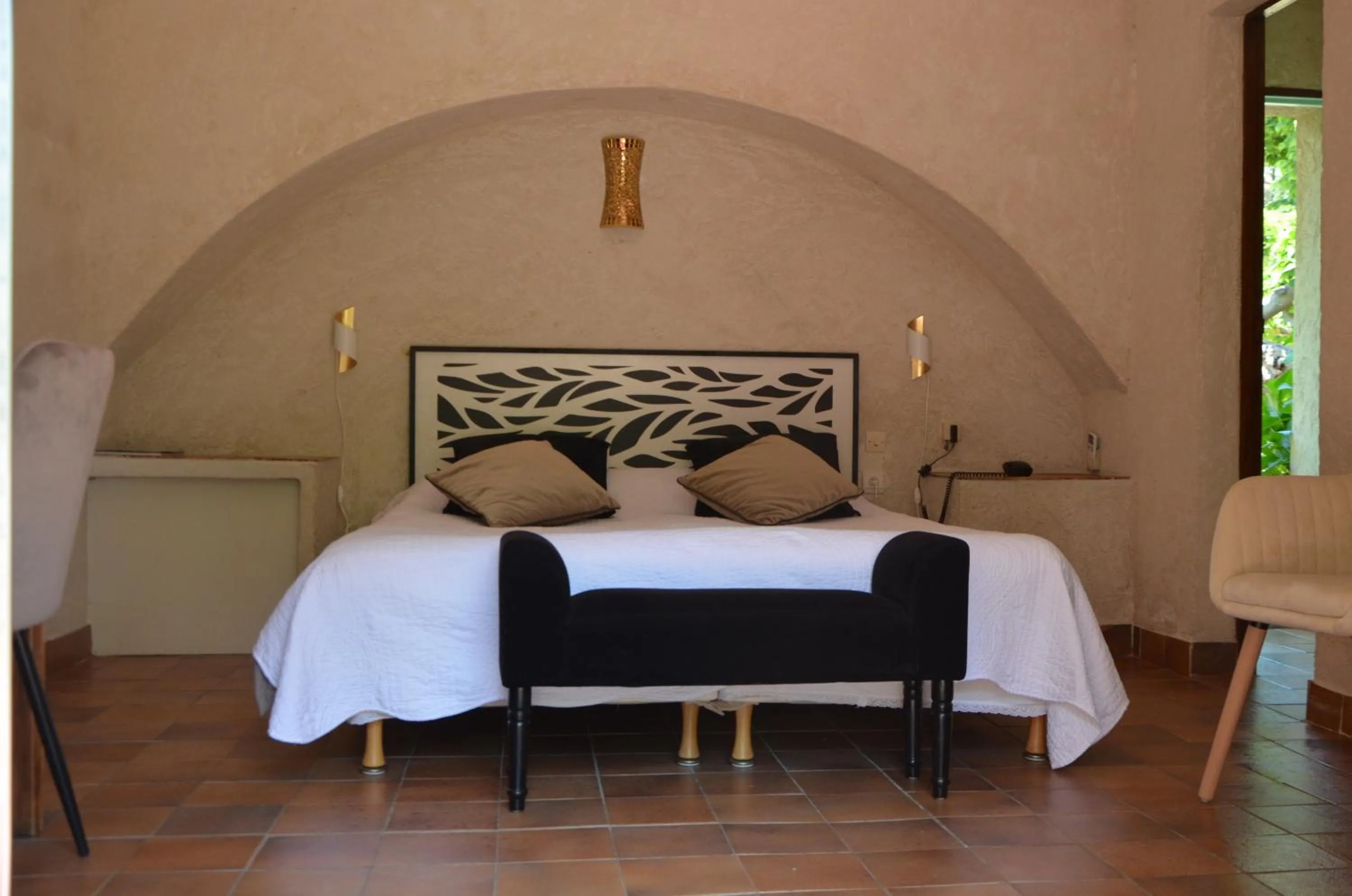 Superior Double or Twin Room with Terrace in La Pierrerie