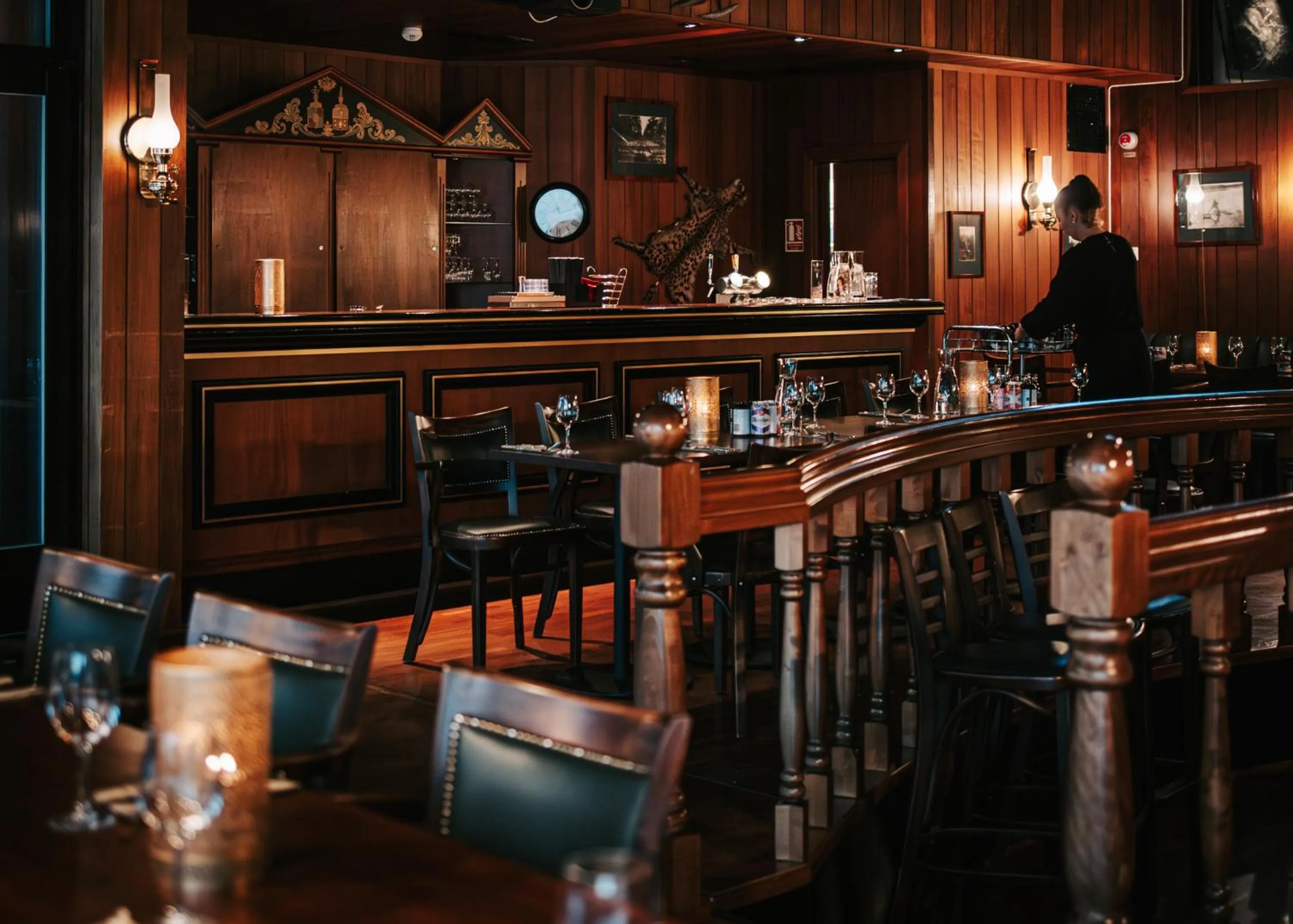 Lounge or bar in Bårdshaug Herregård