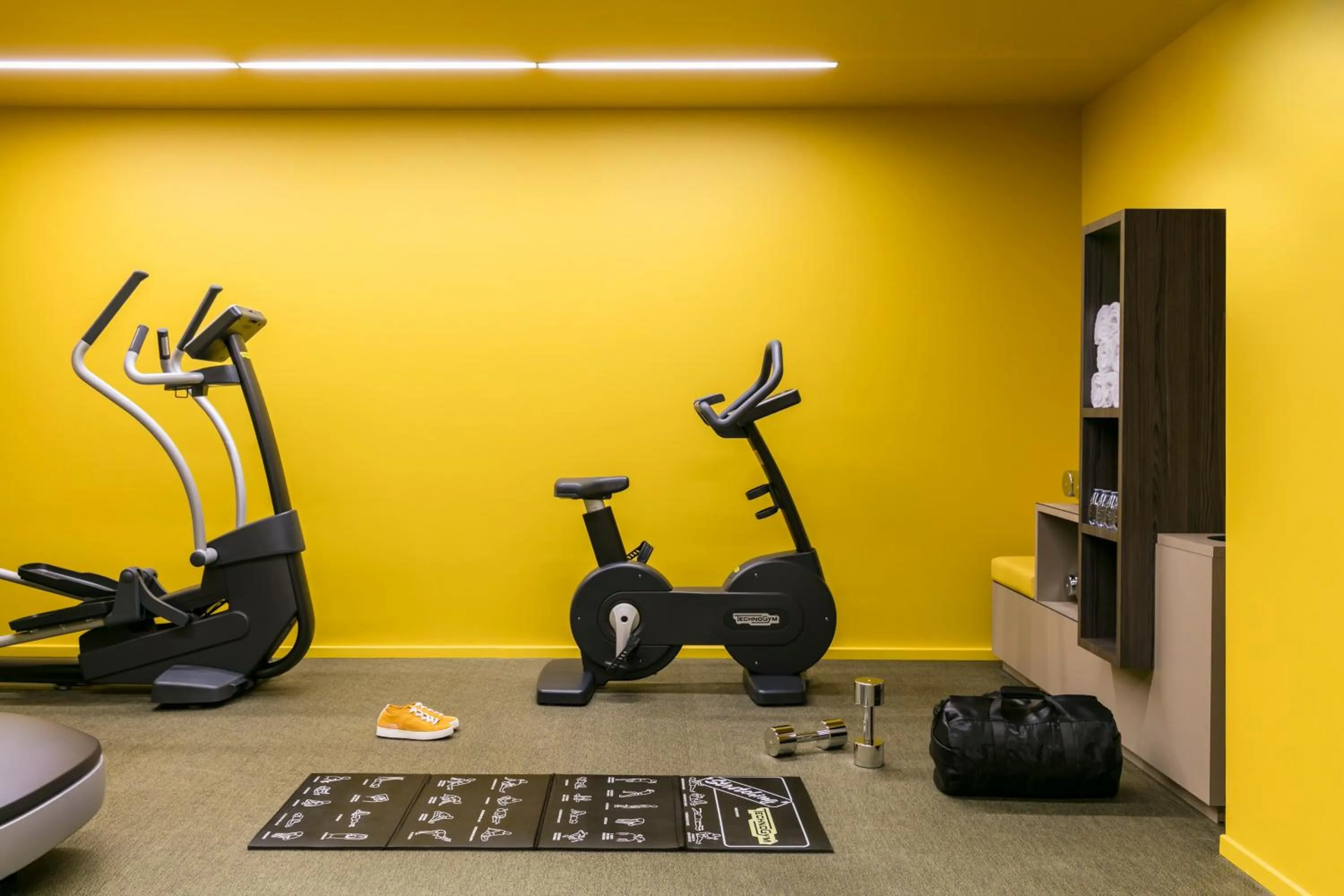 Fitness centre/facilities in OKKO Hotels Strasbourg Centre