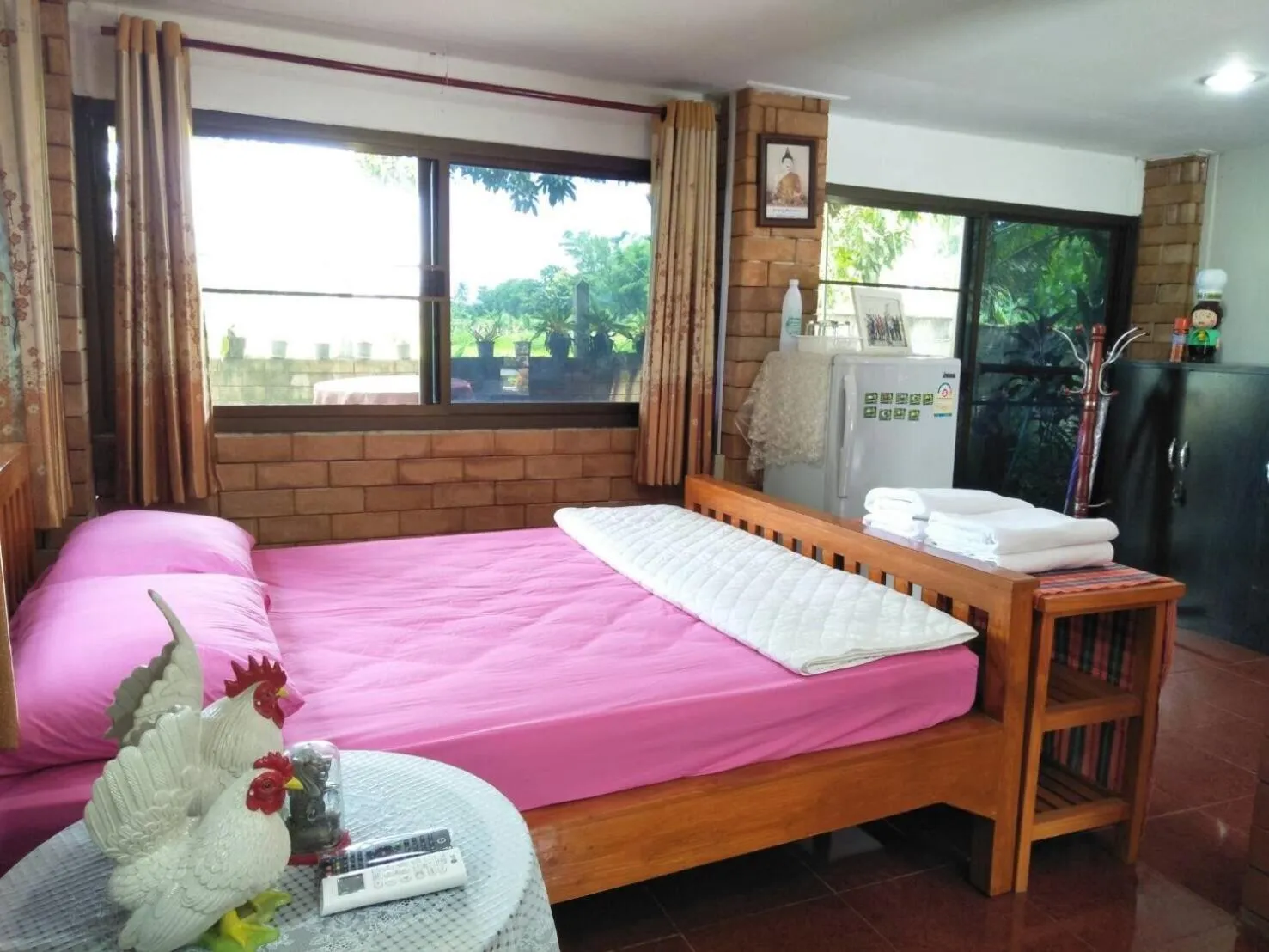 Bedroom, Bed in Oui Kaew Homestay