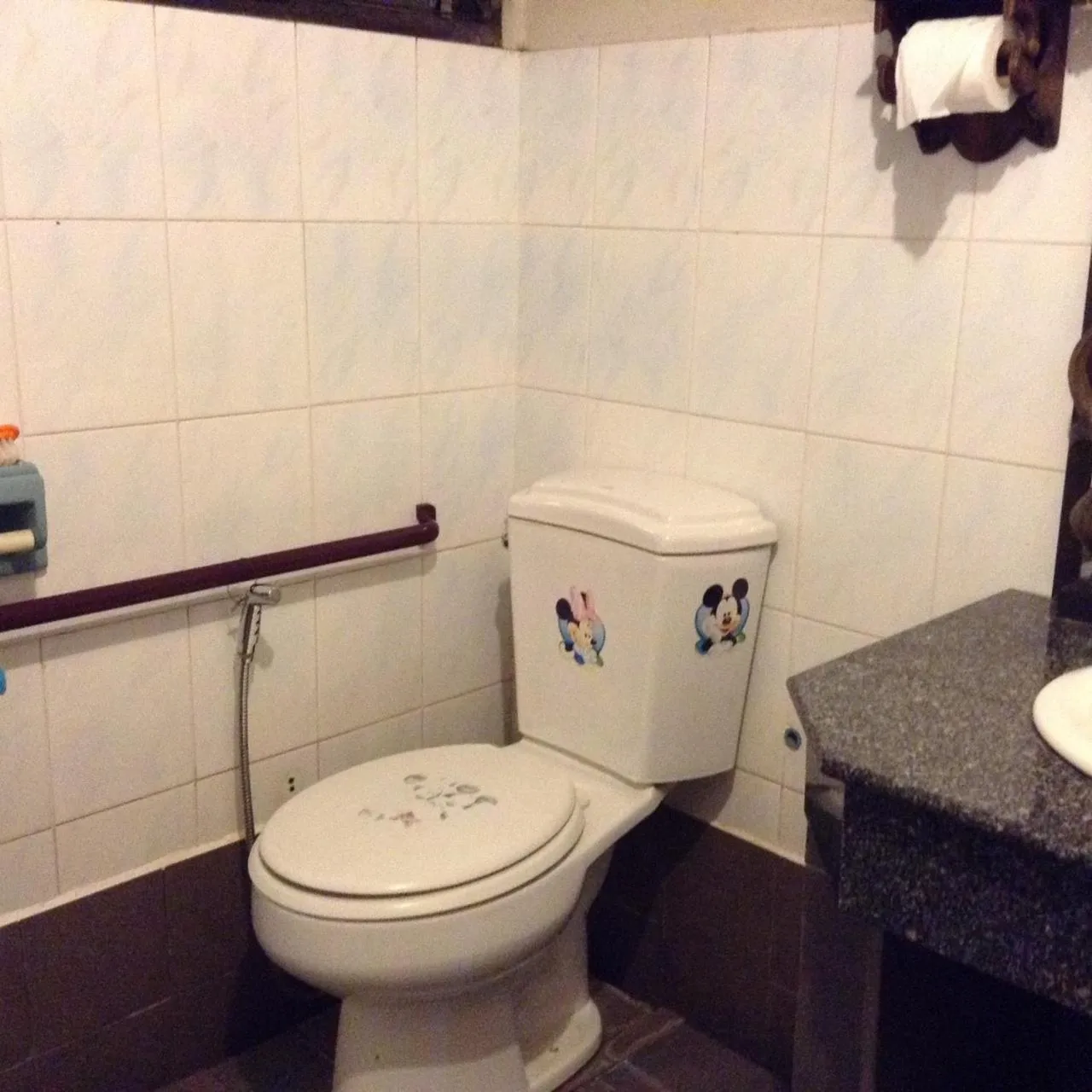 Bathroom in Oui Kaew Homestay