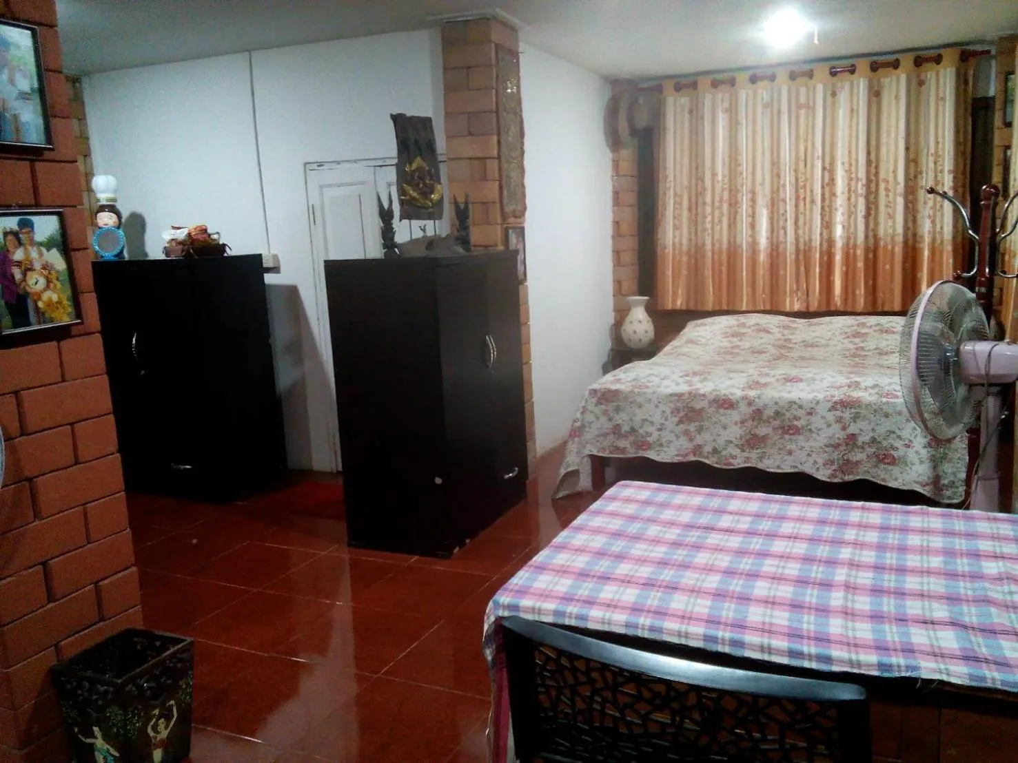 Bed in Oui Kaew Homestay
