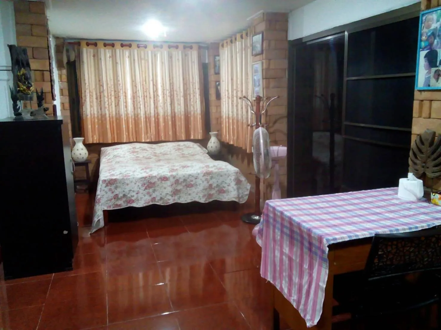 Bed in Oui Kaew Homestay