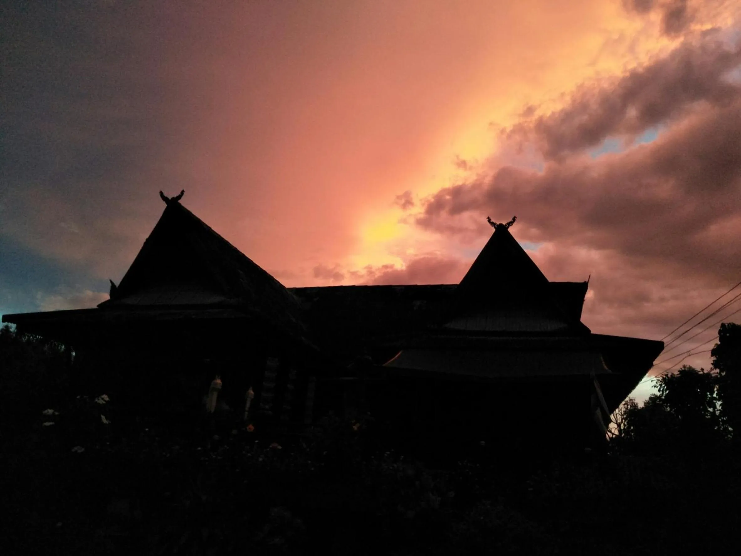 Natural landscape in Oui Kaew Homestay