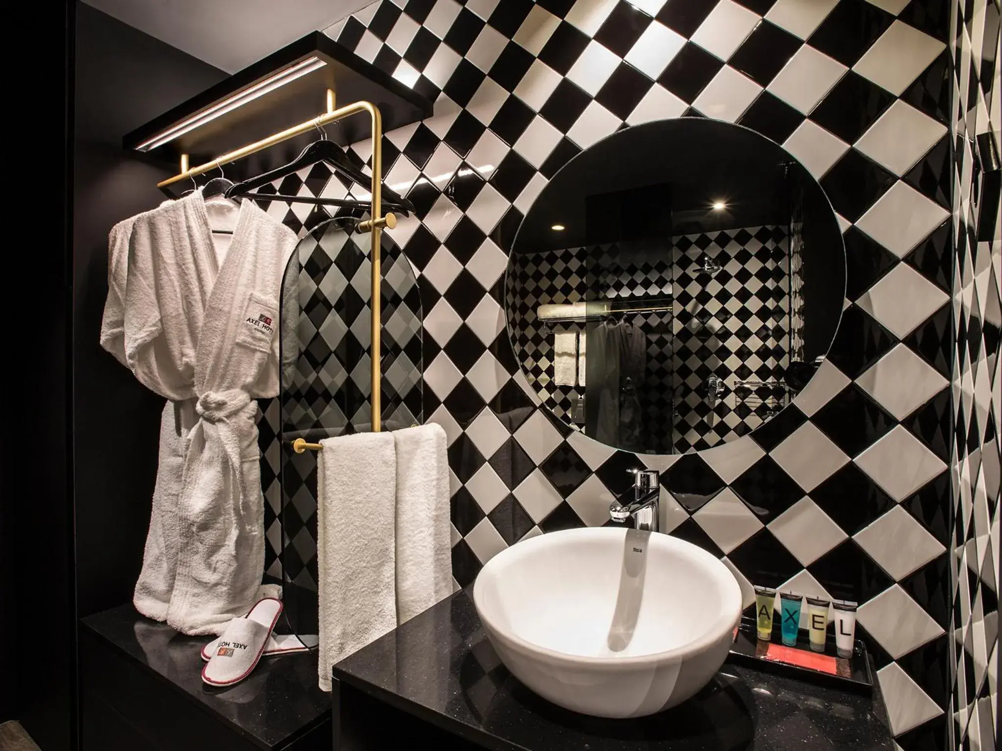 Bathroom in Axel Hotel Madrid - Adults Only