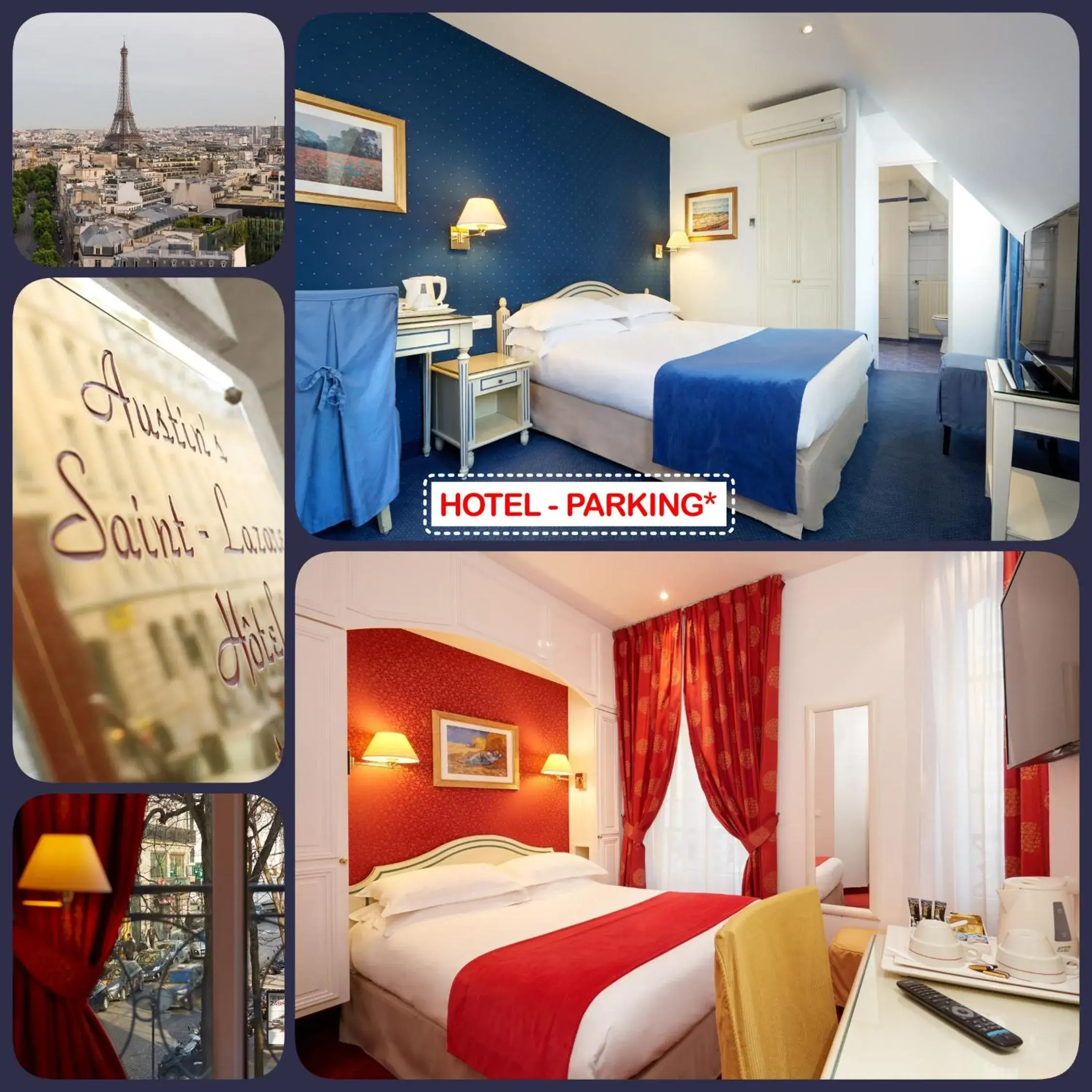 Bed in Austin's Saint Lazare Hotel Bed in Austin's Saint Lazare Hotel