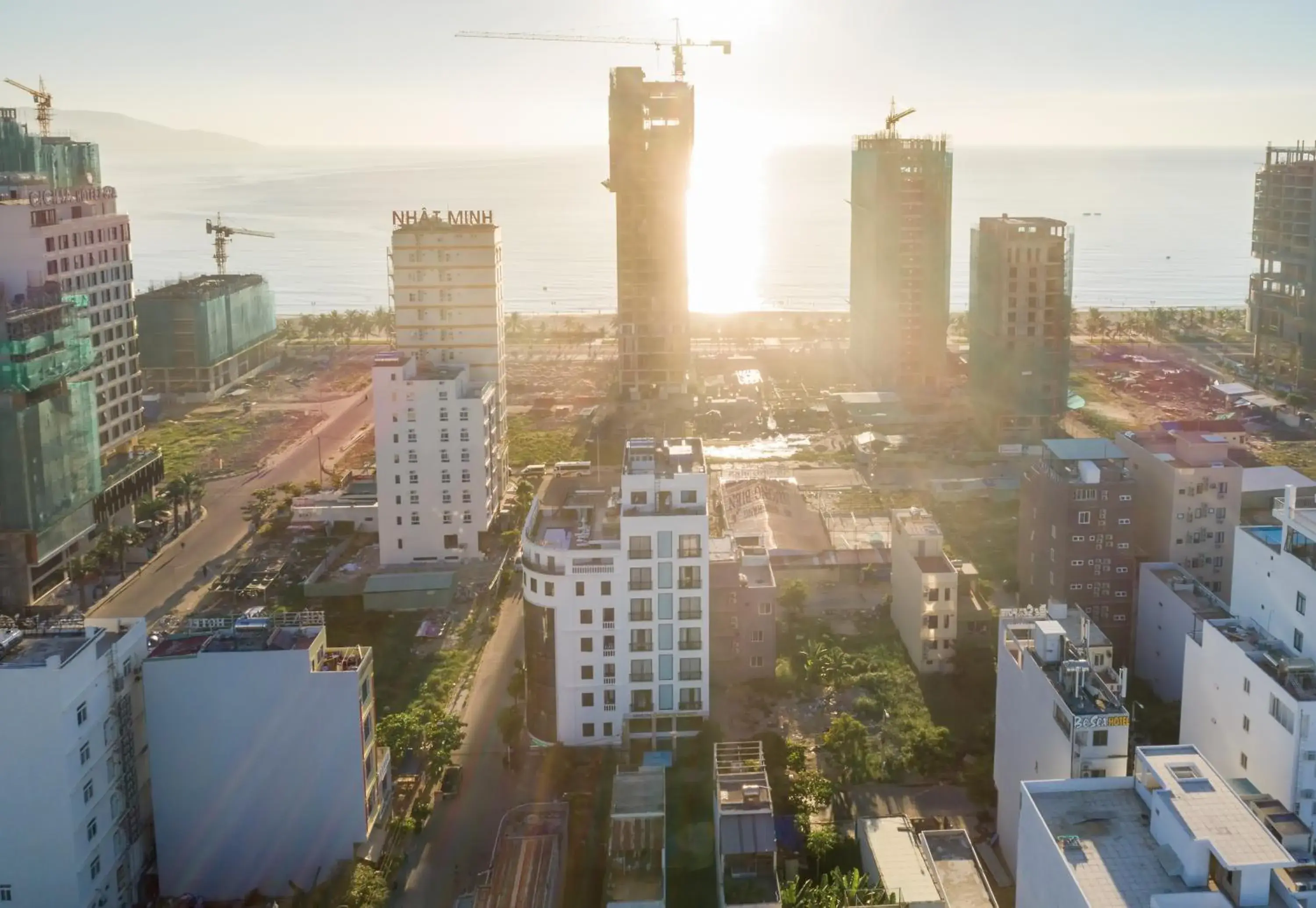 Bird's eye view in Raon Danang Beach - STAY 24H Bird's eye view in Raon Danang Beach - STAY 24H