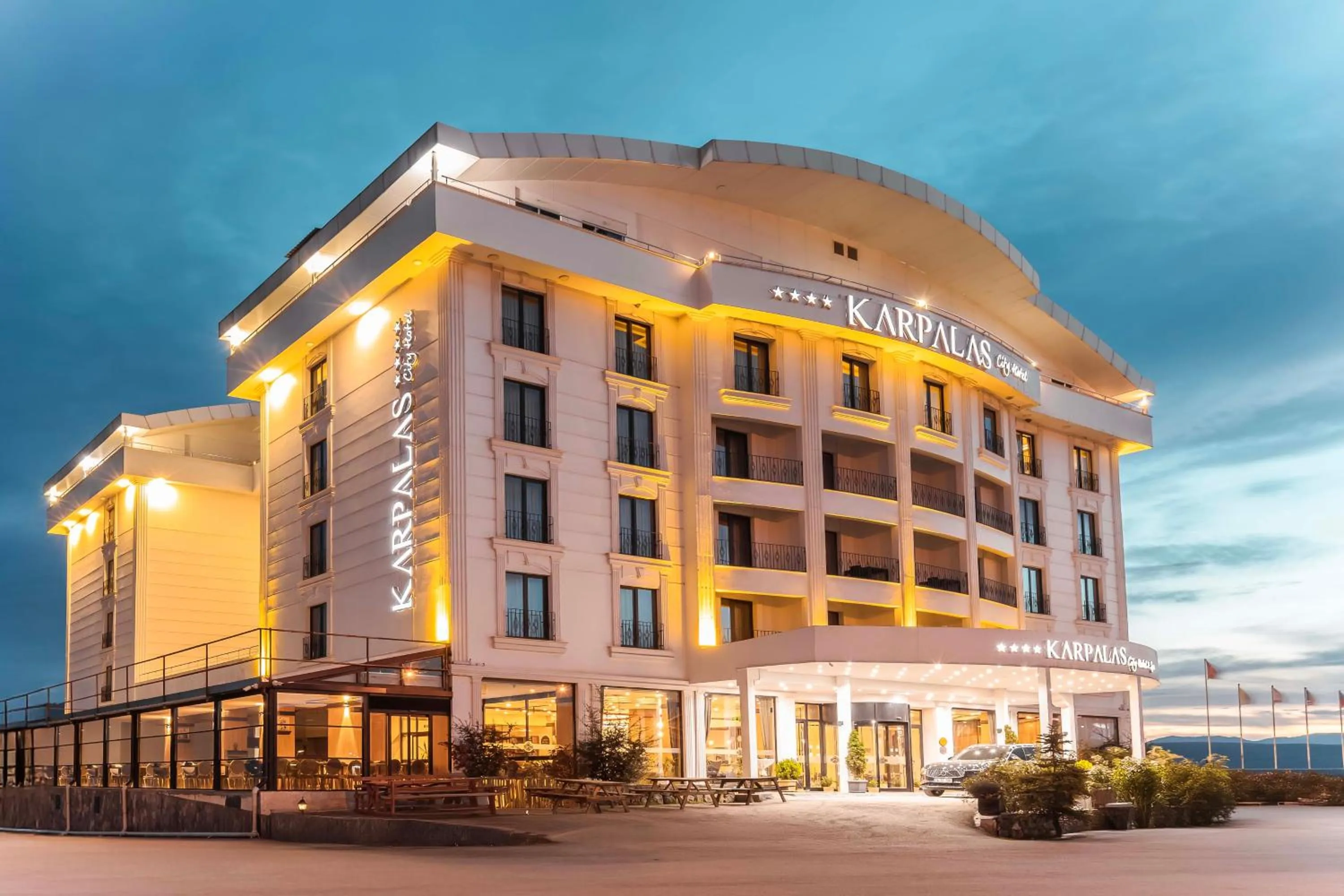 Property building in Karpalas City Hotel & Spa