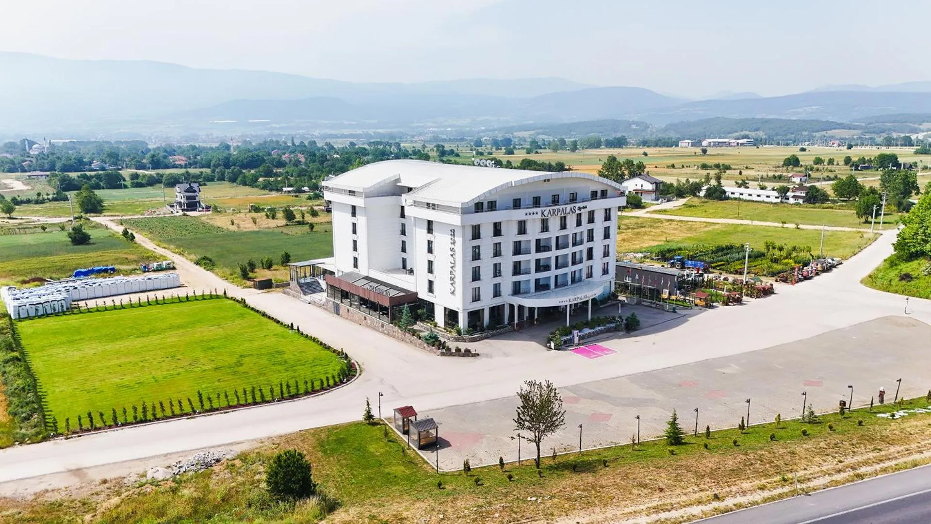 Property building in Karpalas City Hotel & Spa