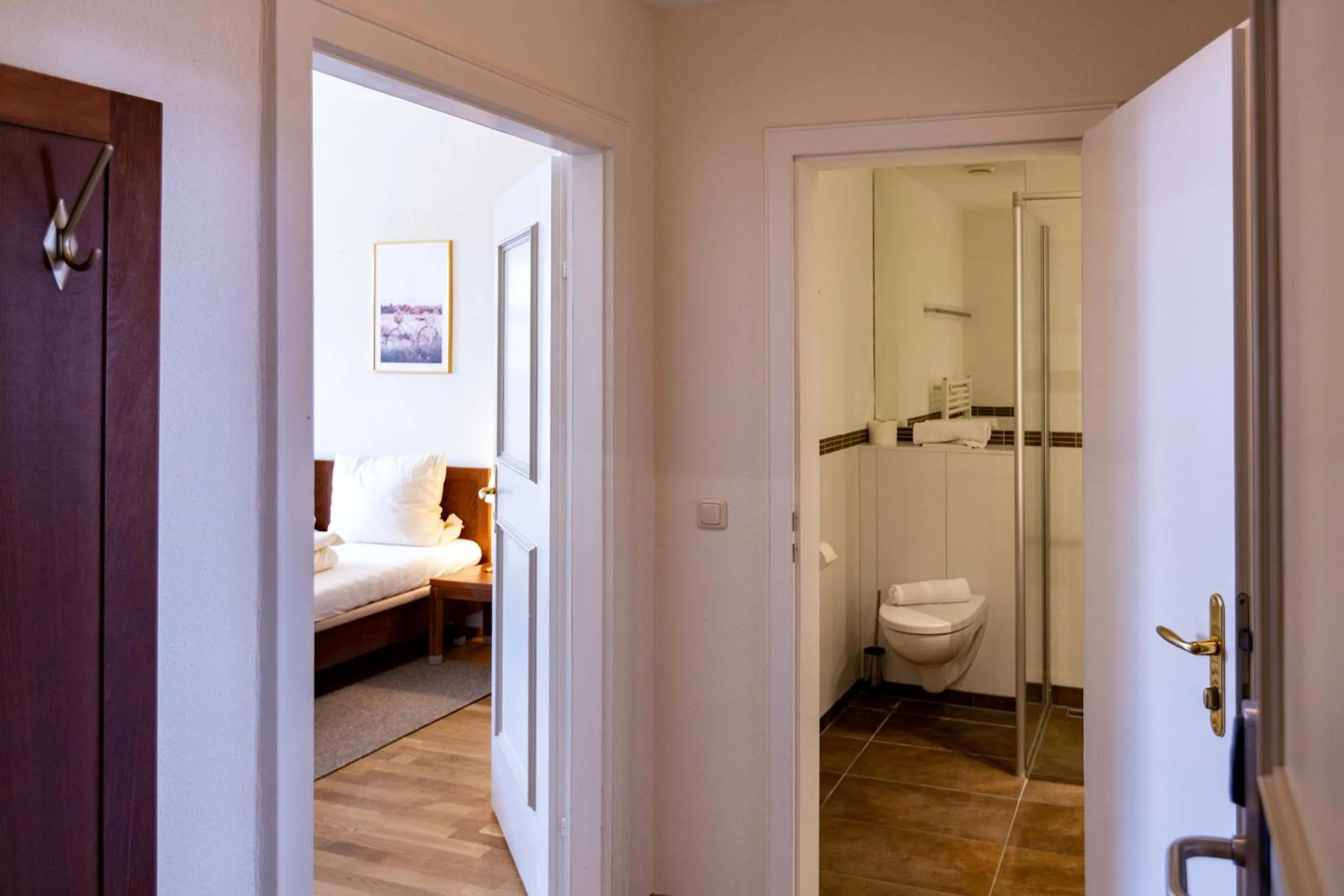 Bed in Hotel Schyrenhof