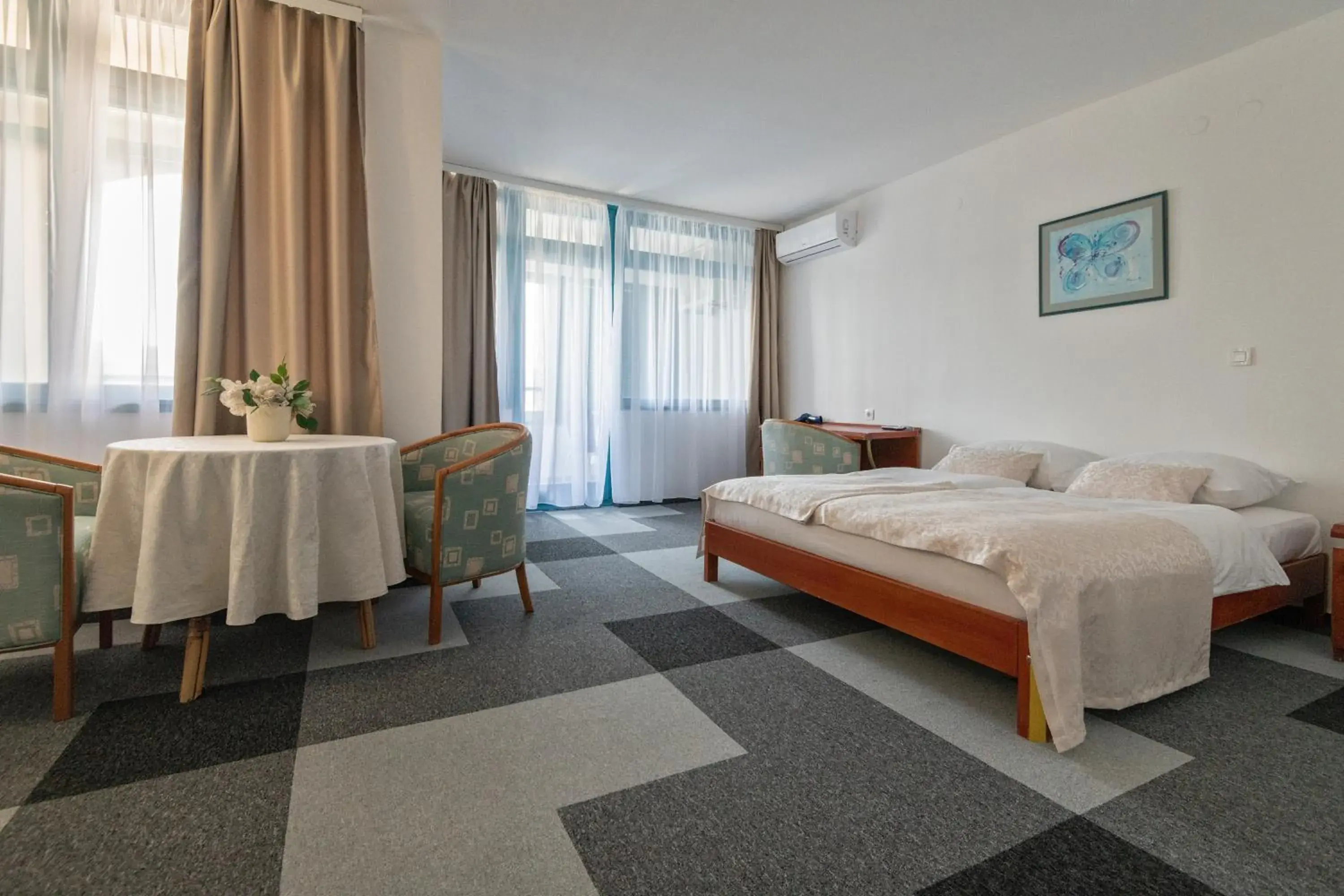 Double Room with Balcony and Sea View in Hotel Stella Double Room with Balcony and Sea View in Hotel Stella
