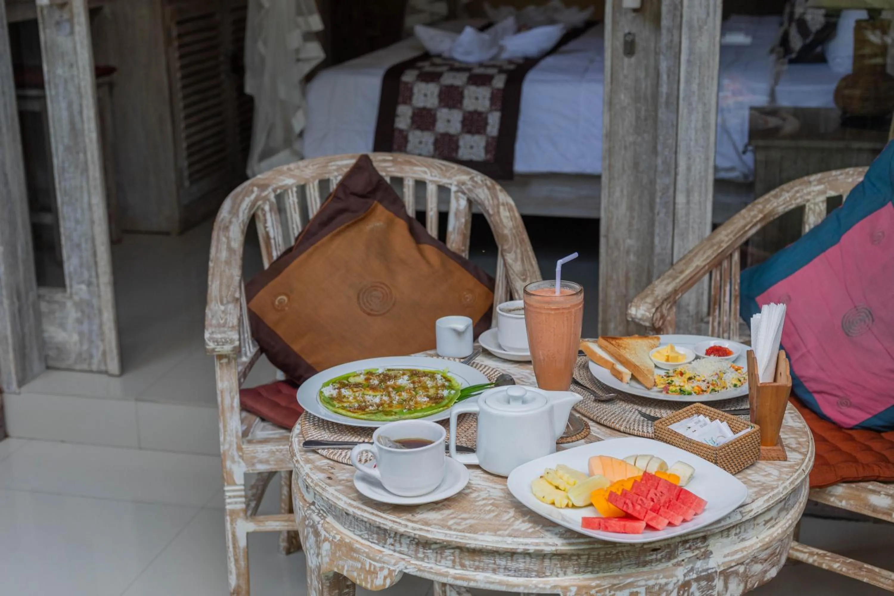 Breakfast in Alam Pracetha Bali Ubud