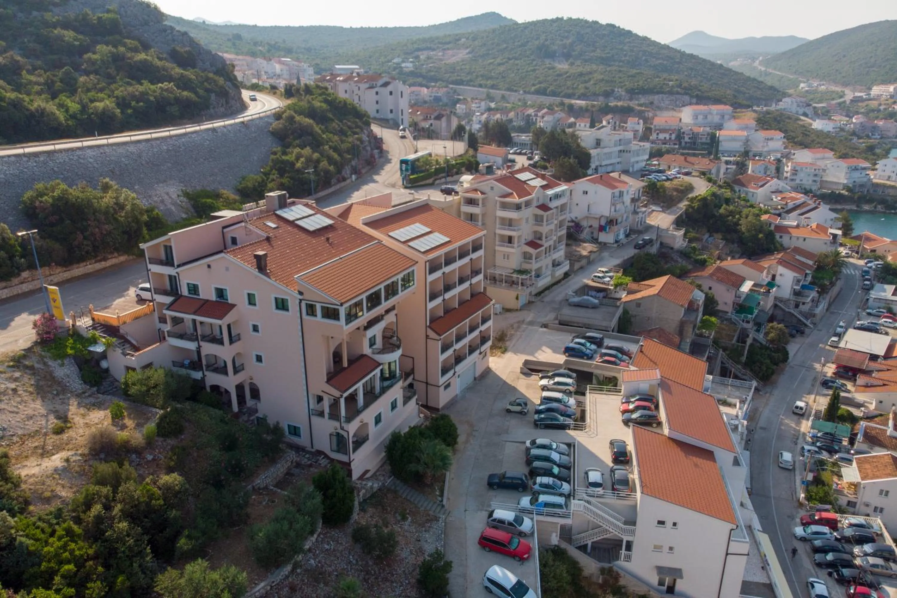 Bird's eye view in Hotel Adria