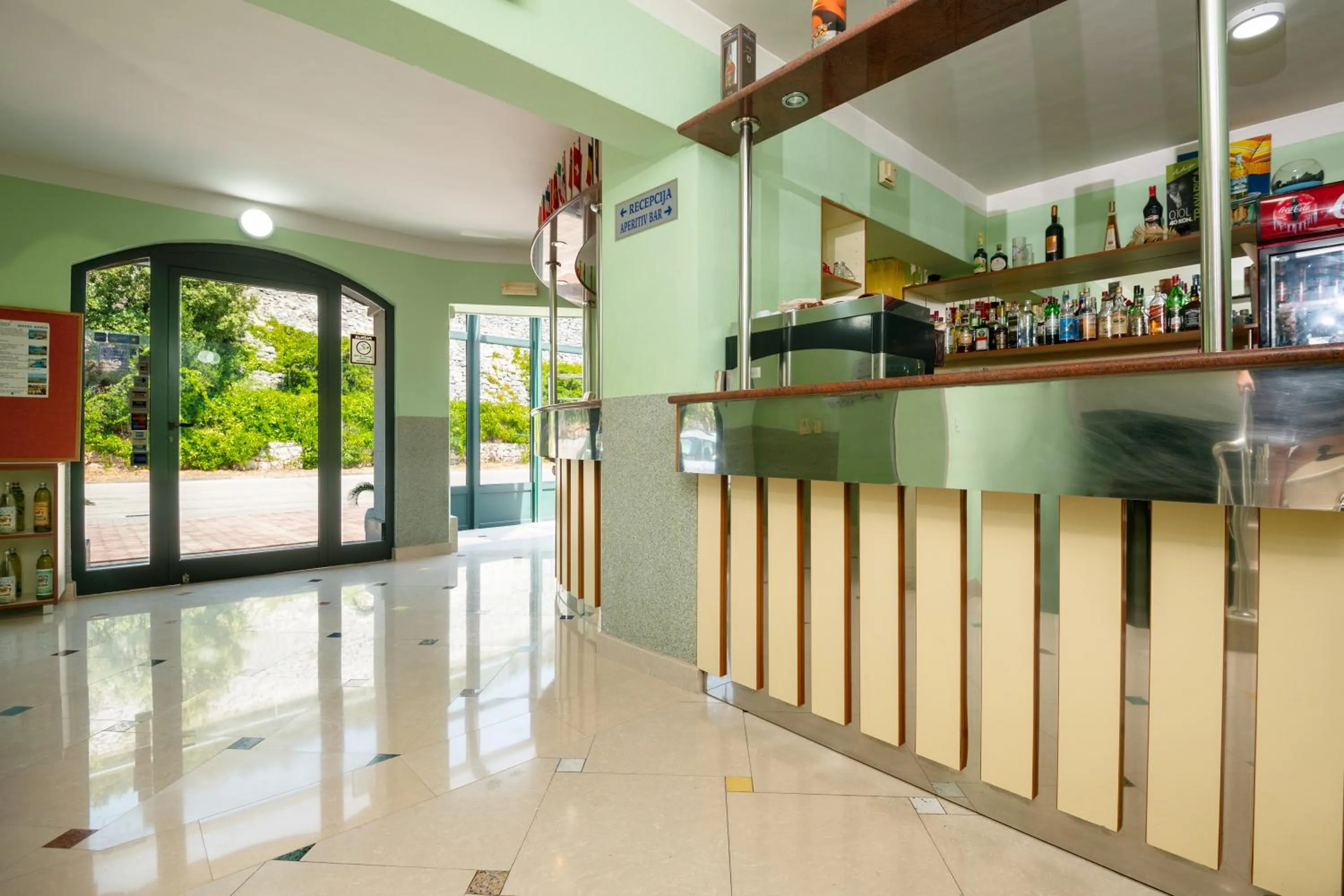 Lobby or reception in Hotel Adria