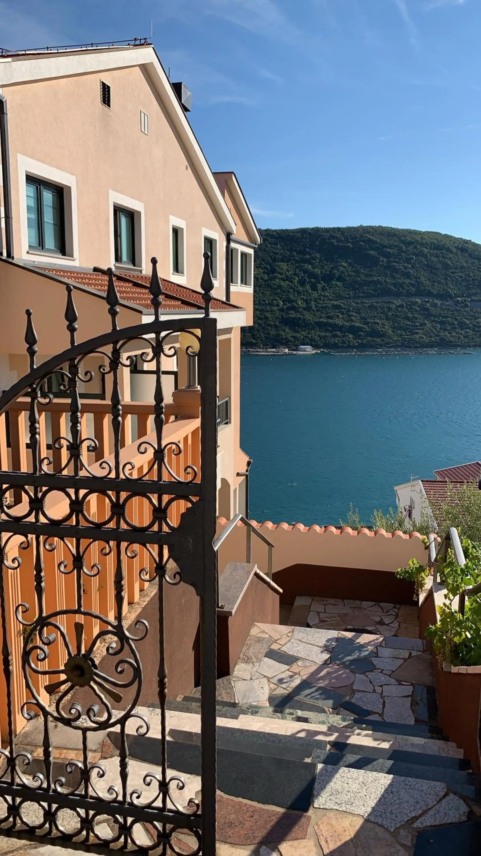 Patio in Hotel Adria