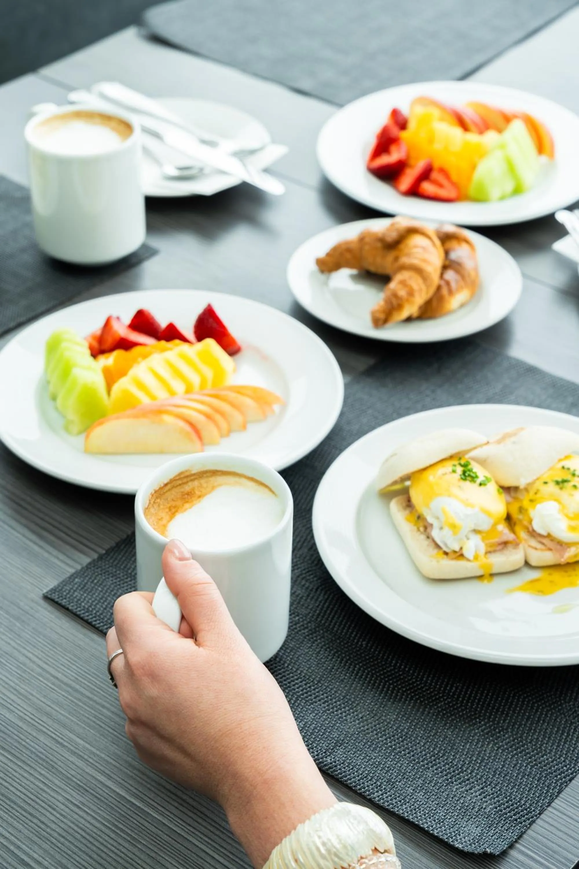 Buffet breakfast in Sheraton Miramar Hotel & Convention Center