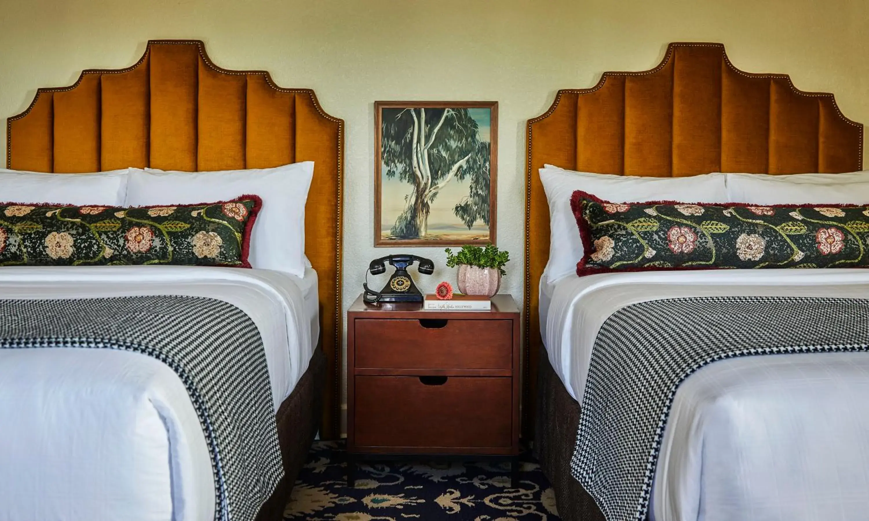 Graduate Double Room with Two Double Beds and Tower View in Graduate by Hilton Berkeley Graduate Double Room with Two Double Beds and Tower View in Graduate by Hilton Berkeley