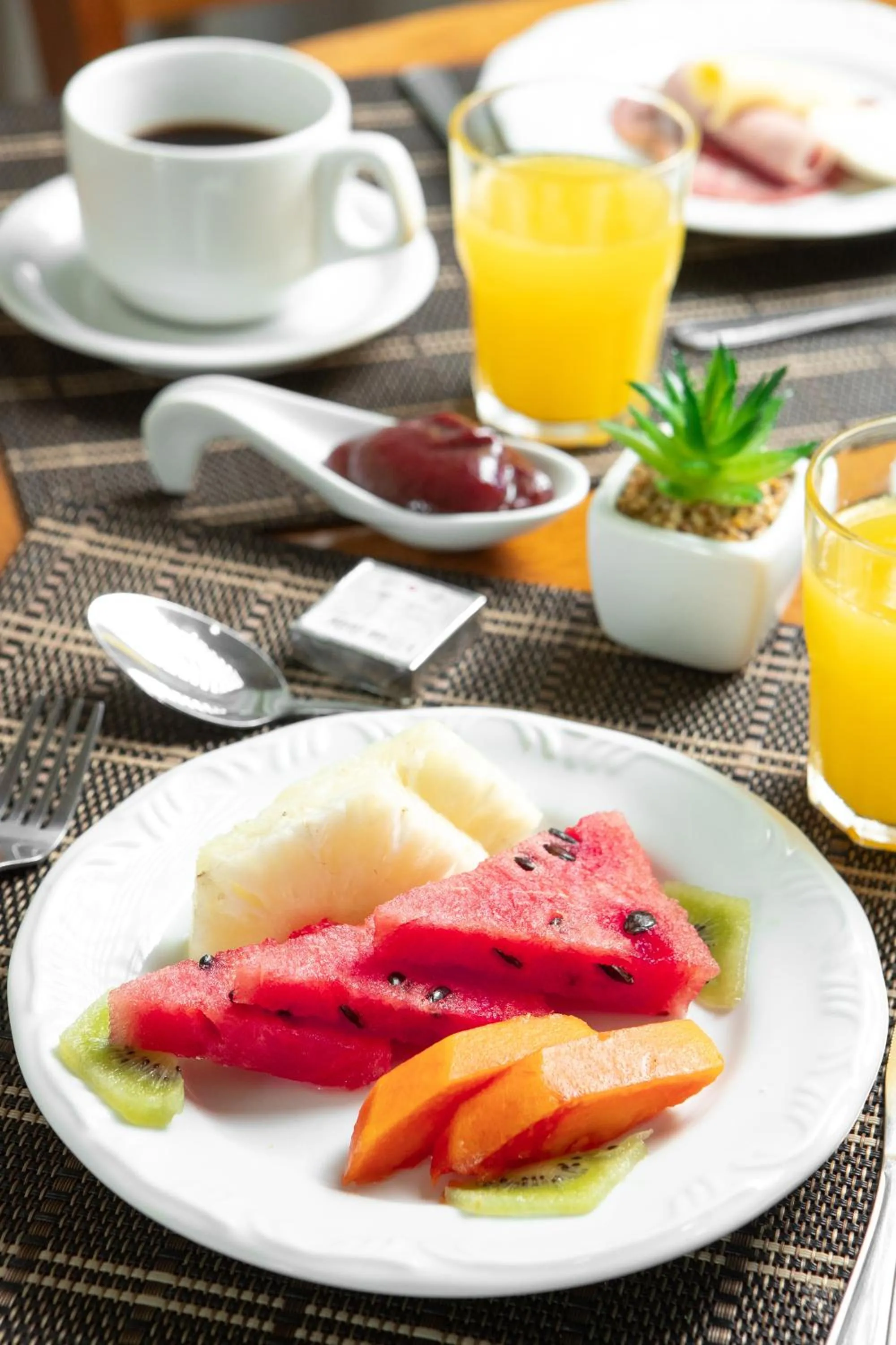 Breakfast in Oceania Park Hotel Spa & Convention