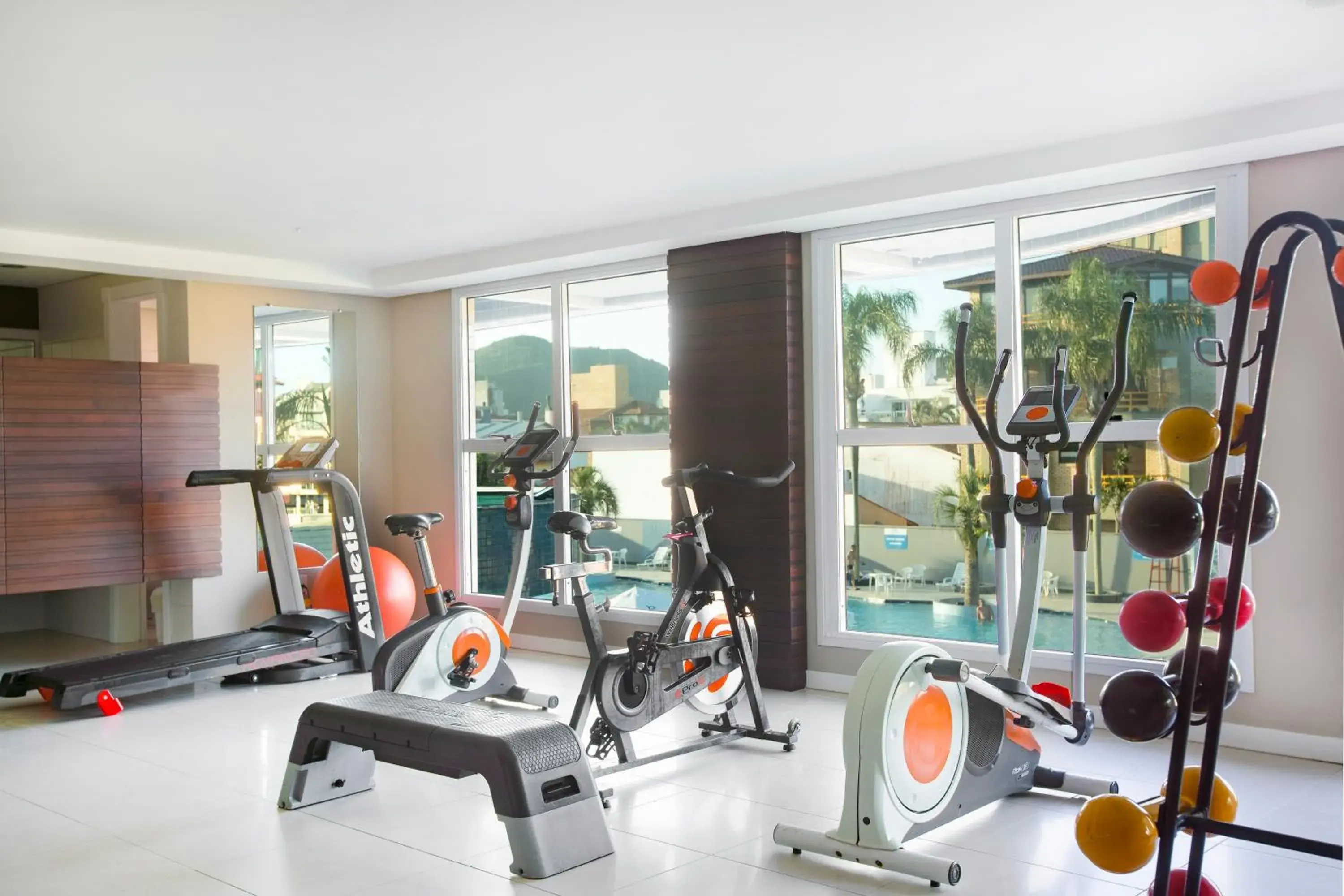 Fitness centre/facilities in Oceania Park Hotel Spa & Convention by RB Hotelaria Fitness centre/facilities in Oceania Park Hotel Spa & Convention by RB Hotelaria