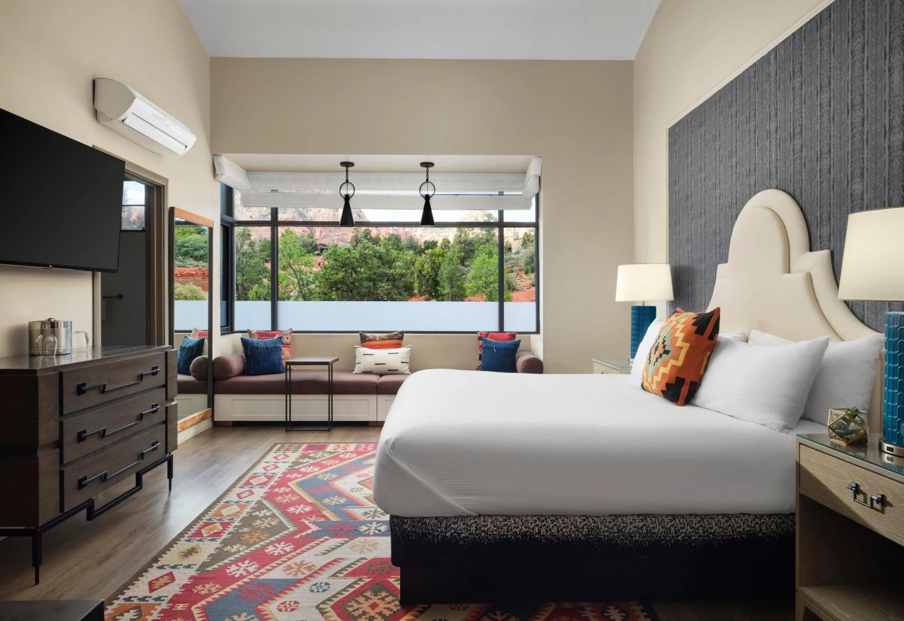 Bed in The Wilde Resort and Spa