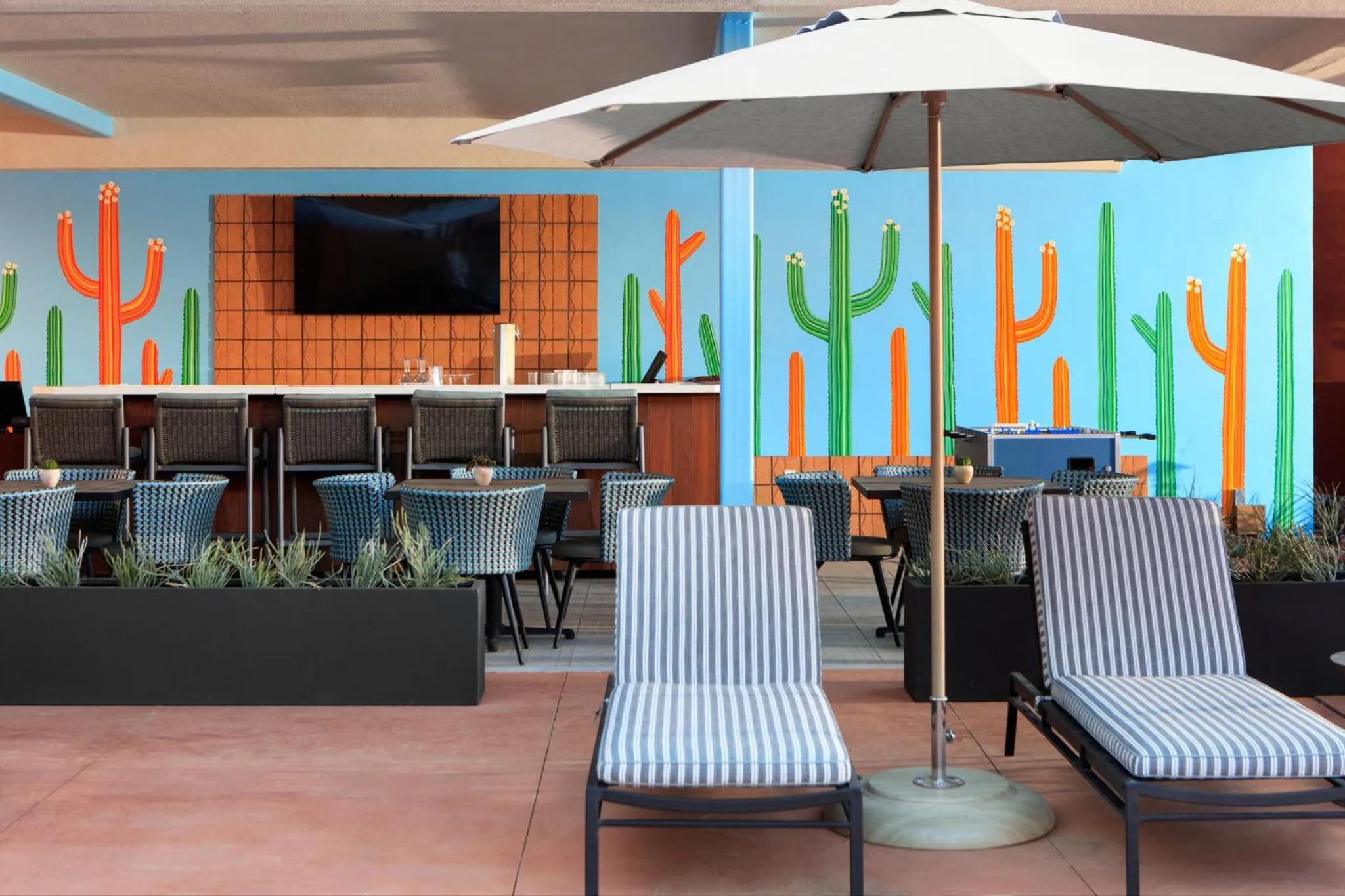 Swimming pool in The Wilde Resort and Spa