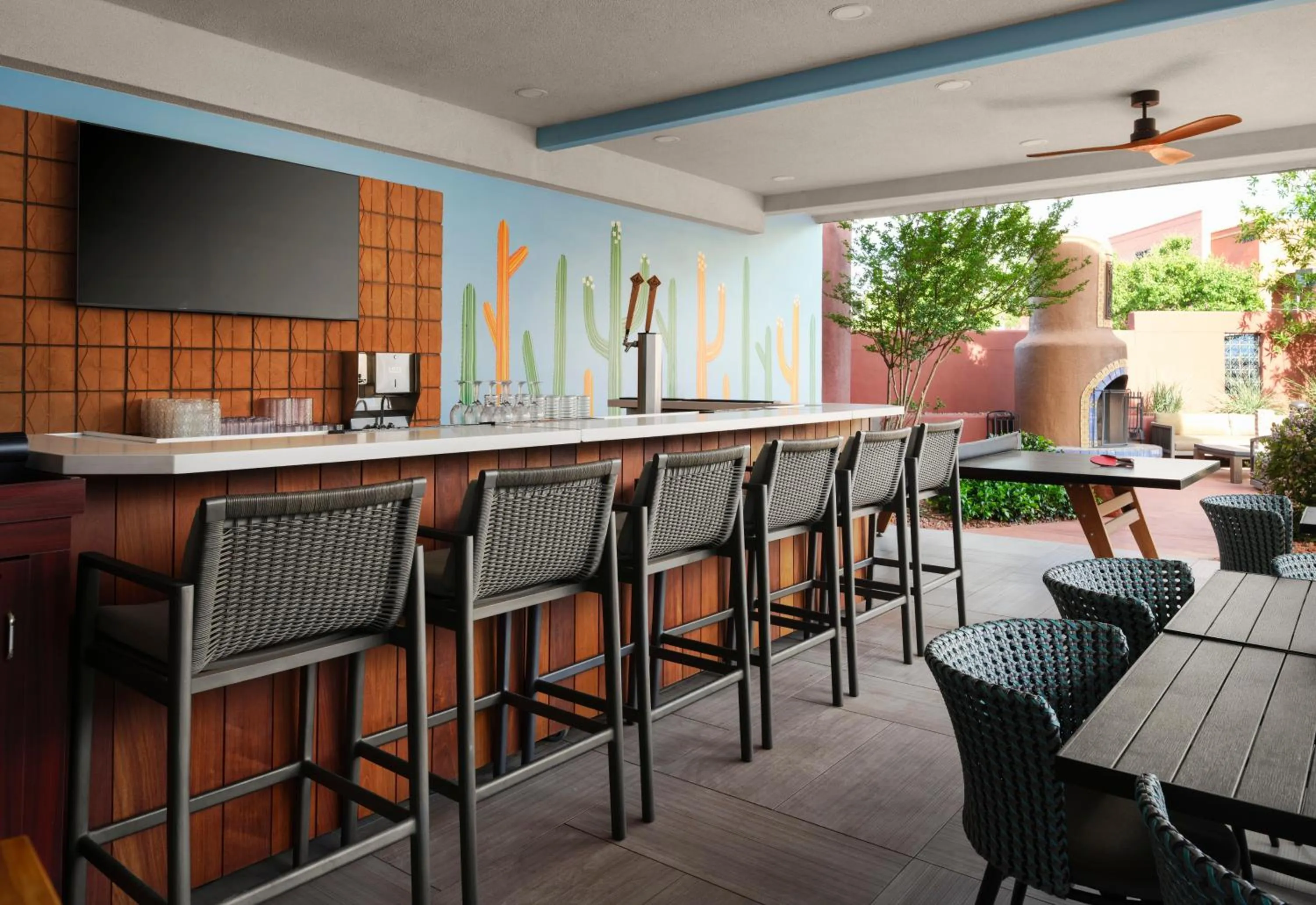 Dining area in The Wilde Resort and Spa