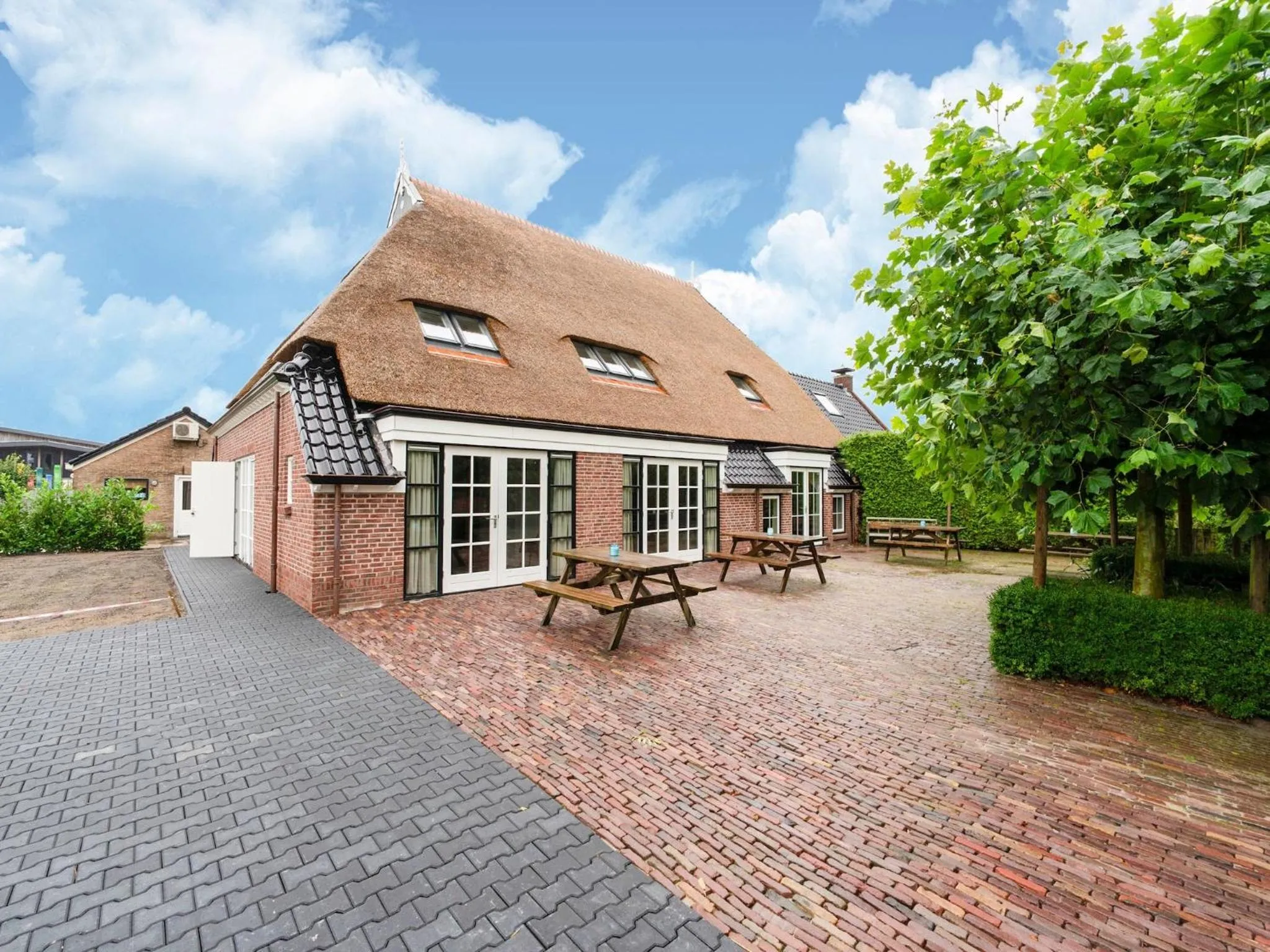 Property building in Spacious Farmhouse with Sauna, hottub