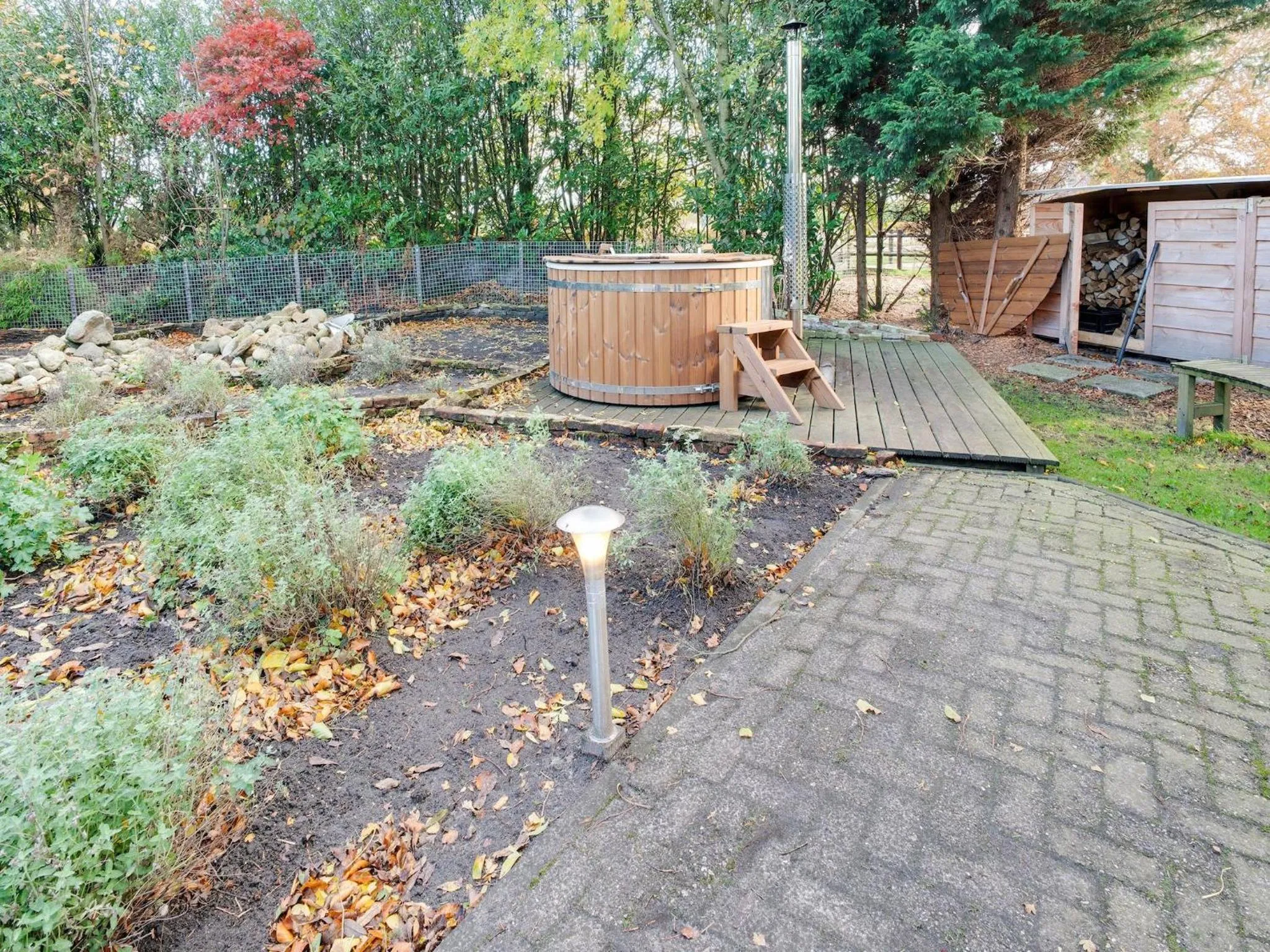 Spa and wellness centre/facilities in Spacious Farmhouse with Sauna, hottub