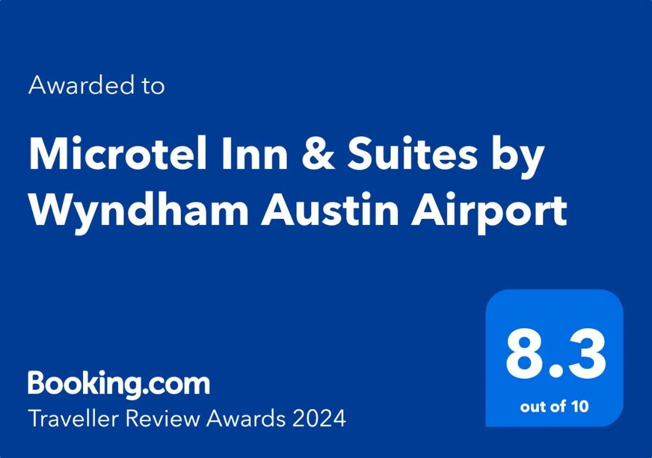 Certificate/Award in Microtel Inn & Suites by Wyndham Austin Airport