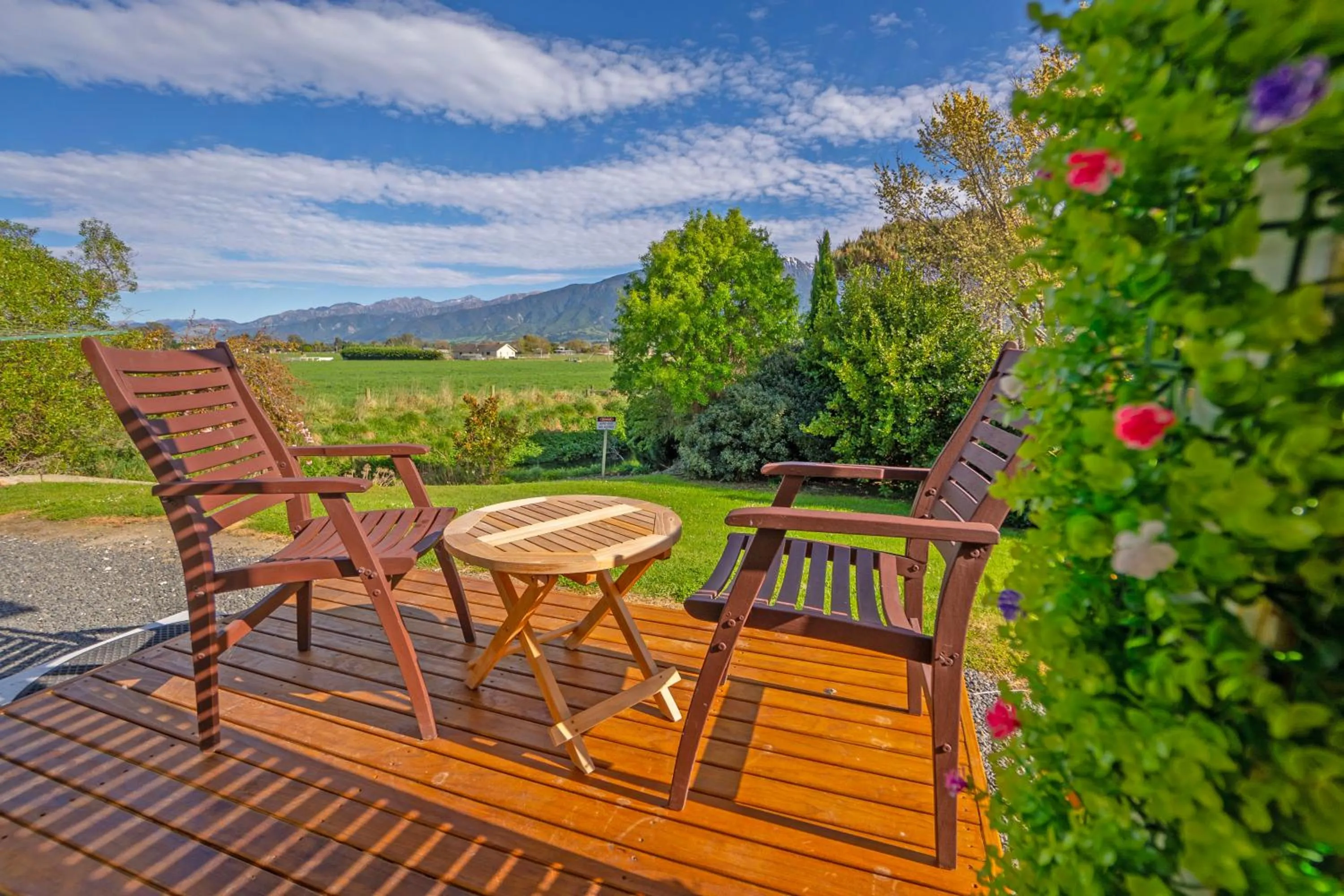 Garden in Kaikoura Motor Inn