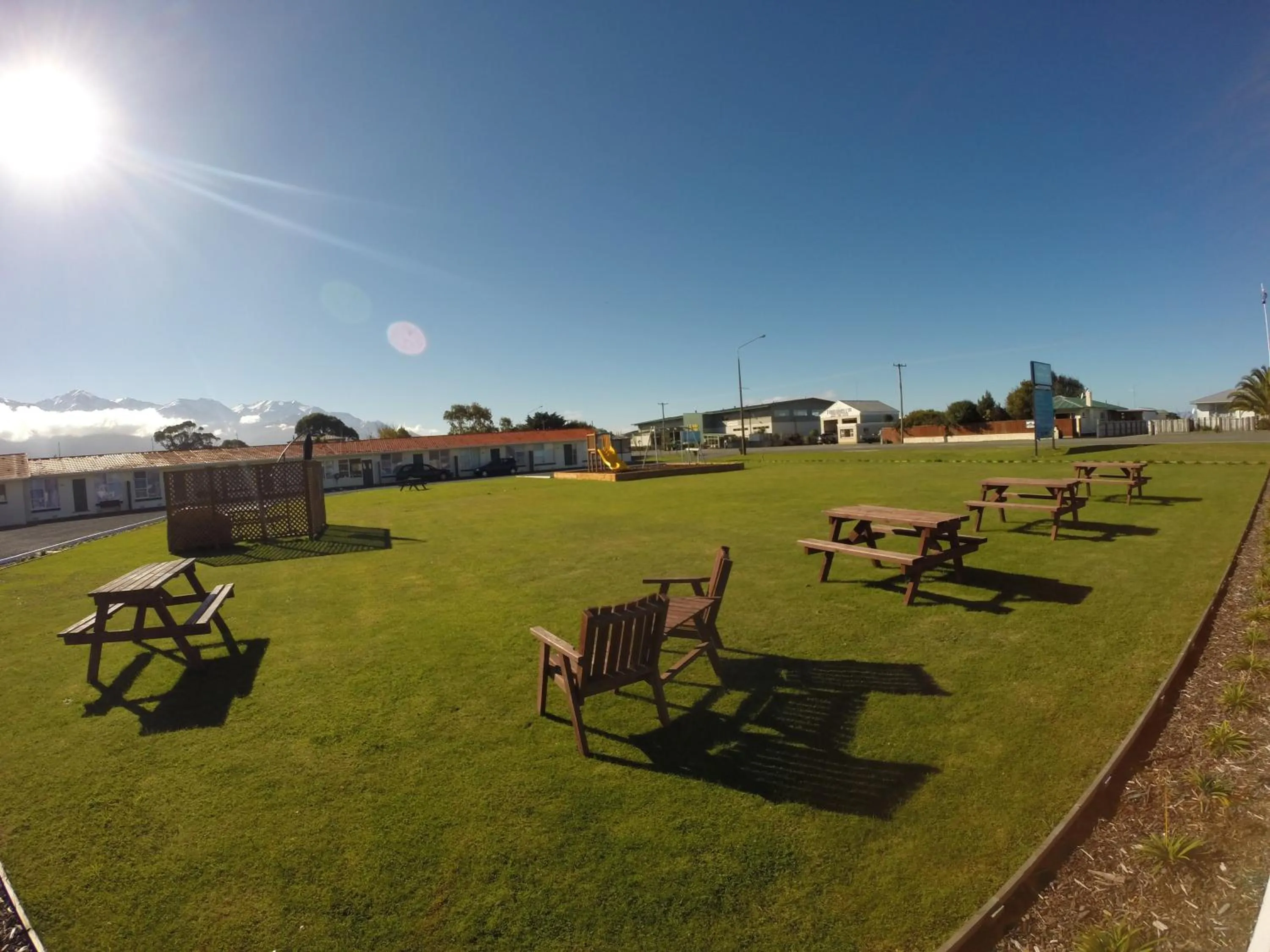 Children play ground in Kaikoura Motor Inn