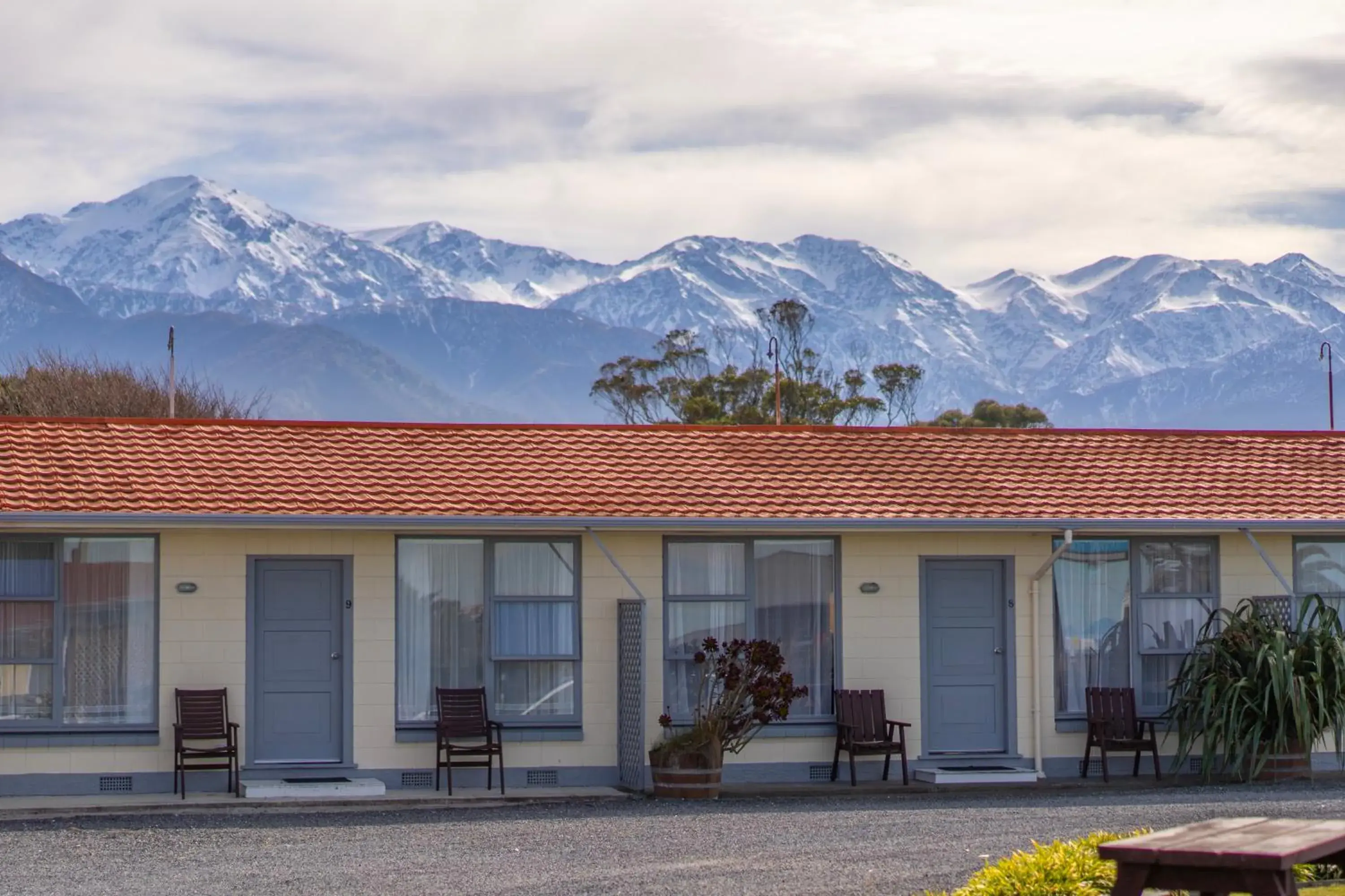 Property building in Kaikoura Motor Inn Property building in Kaikoura Motor Inn