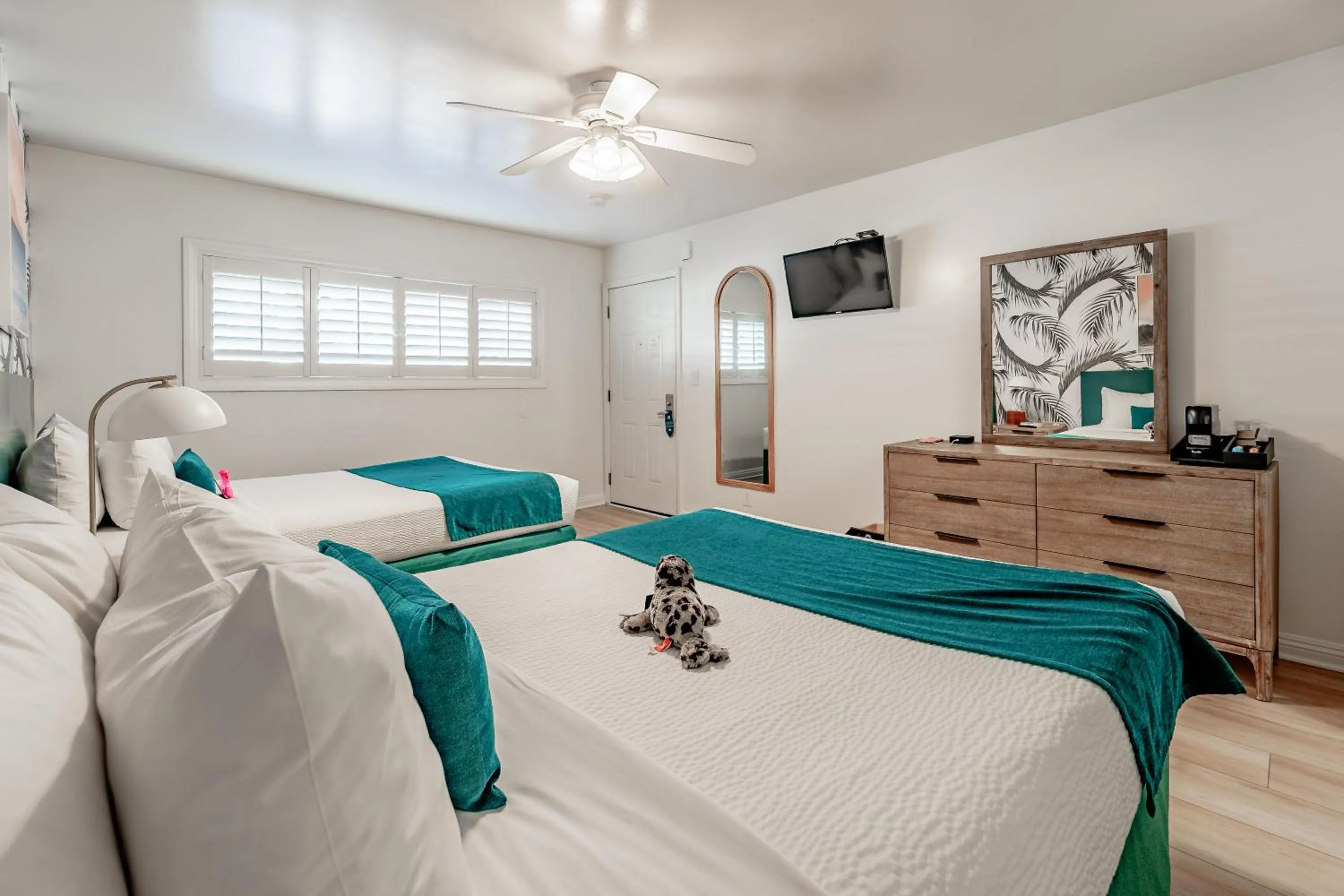 Bed in Santa Monica Hotel