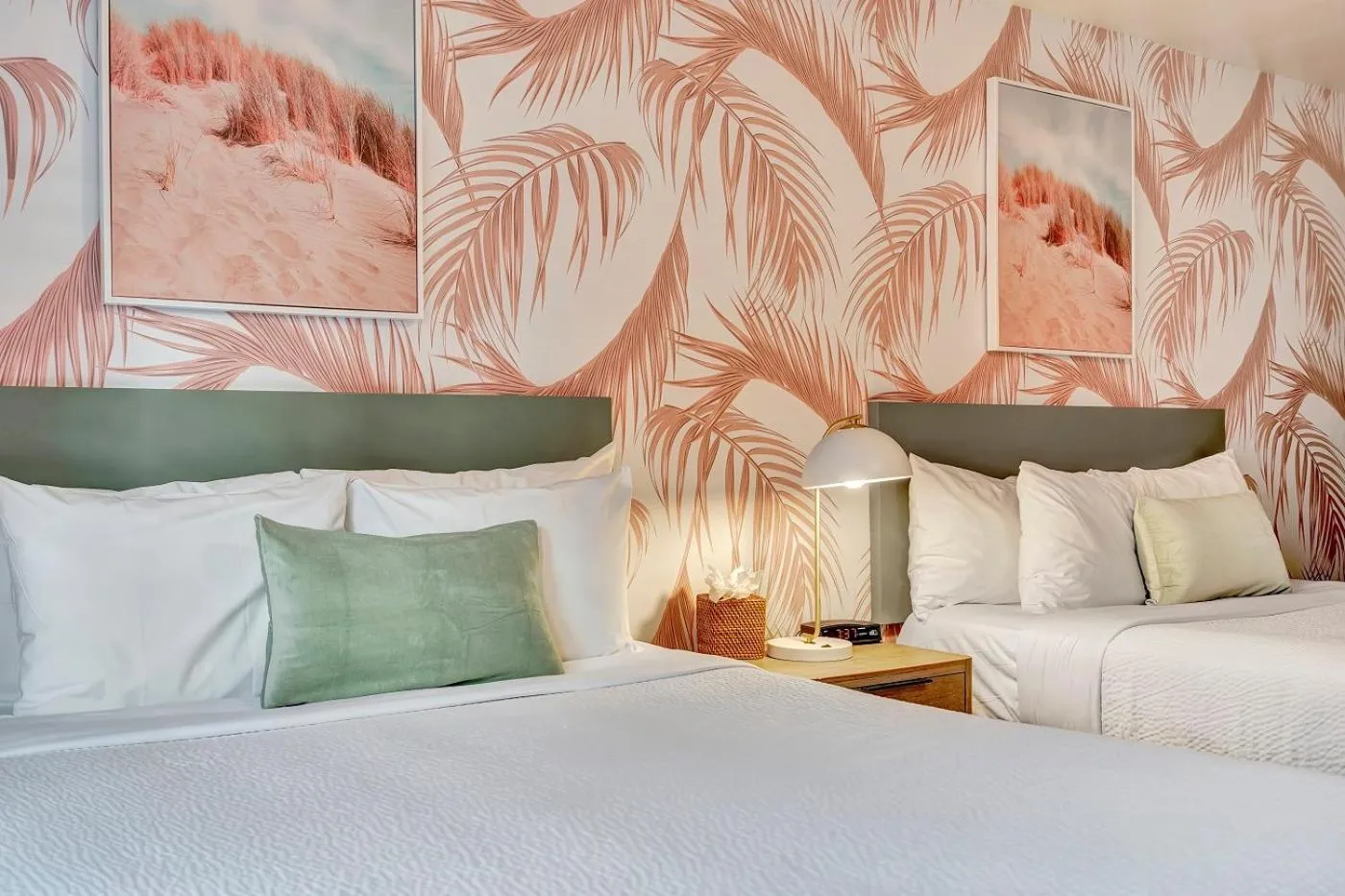 Bed in Santa Monica Hotel