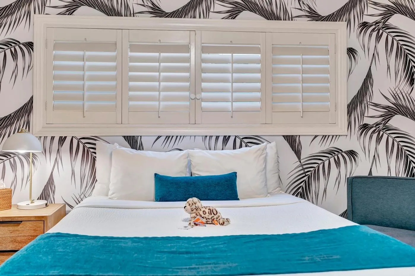 Bed in Santa Monica Hotel