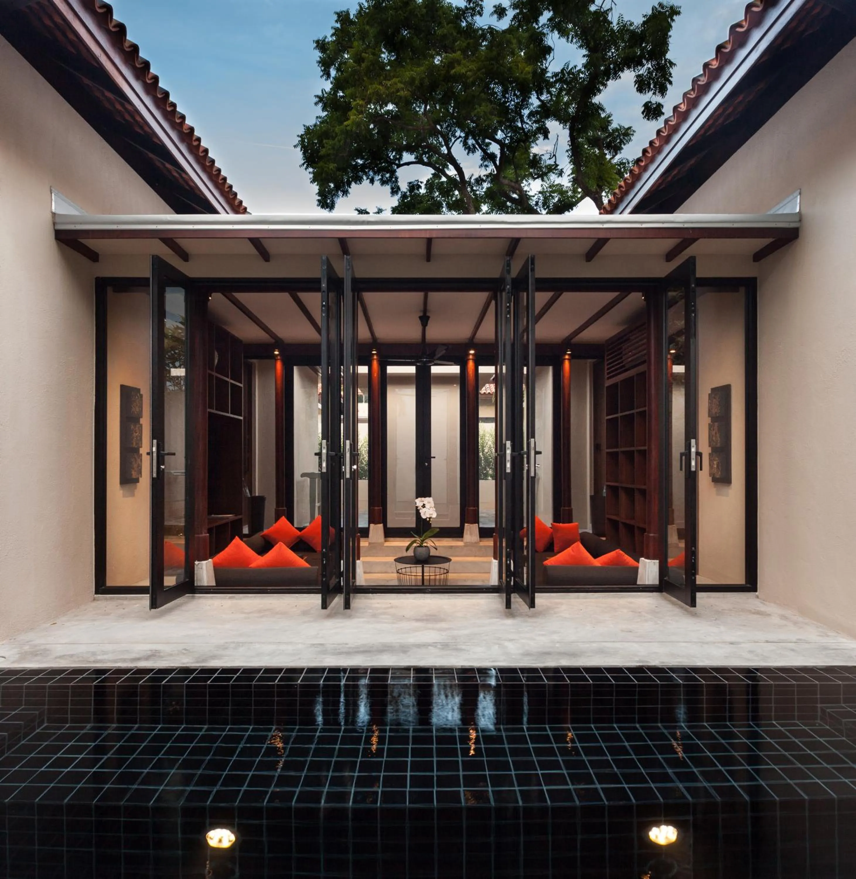 Living room in Anantasila Beach Resort Hua Hin