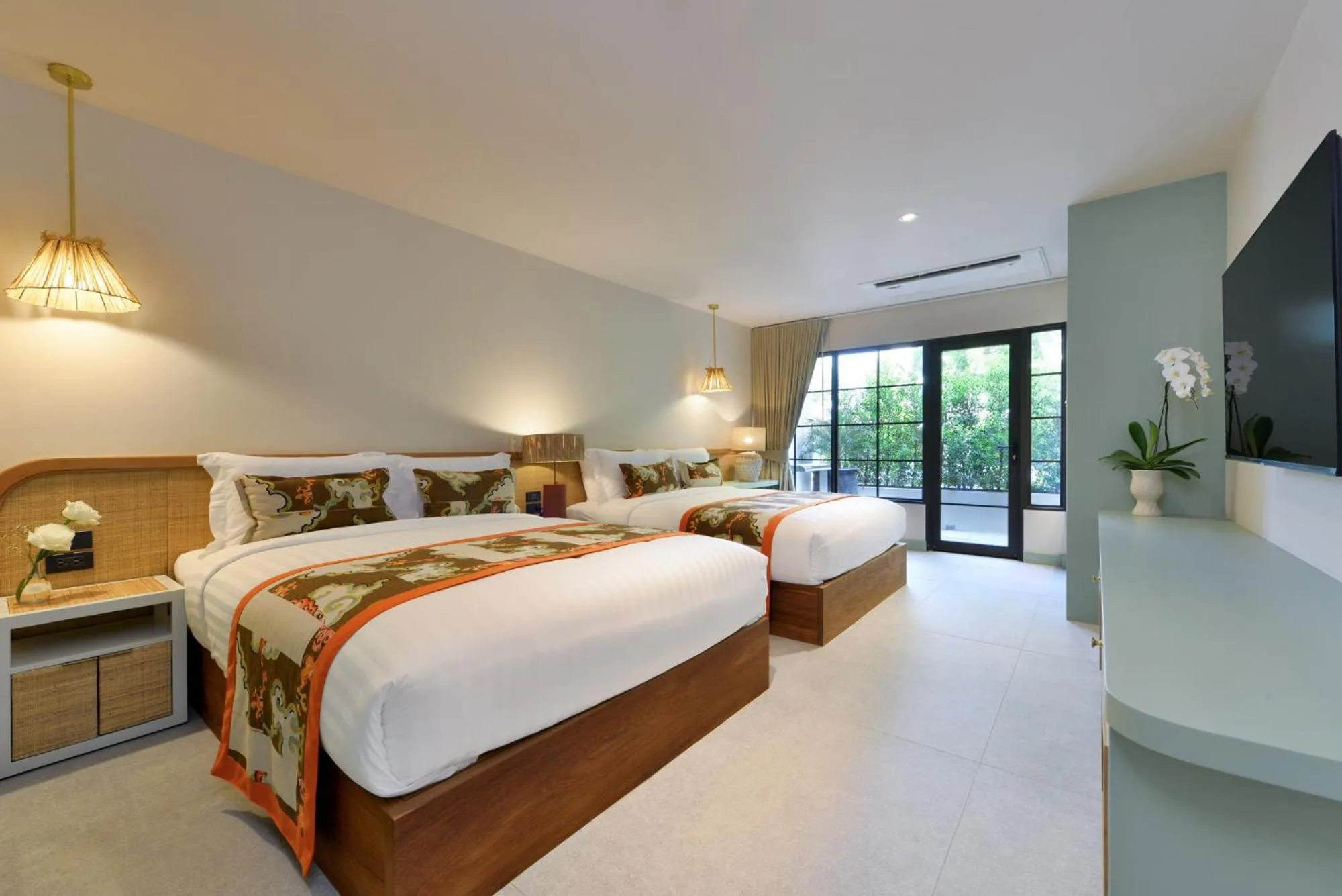 Bed in Anantasila Beach Resort Hua Hin