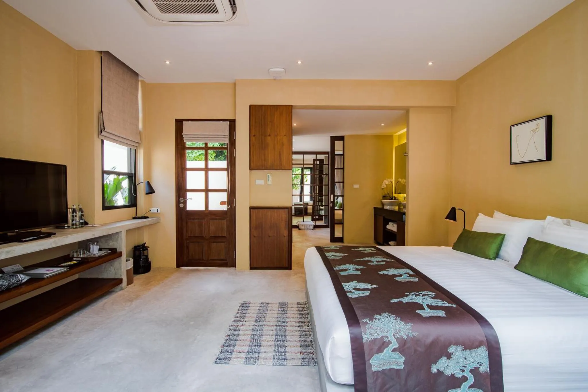 Bed in Anantasila Beach Resort Hua Hin