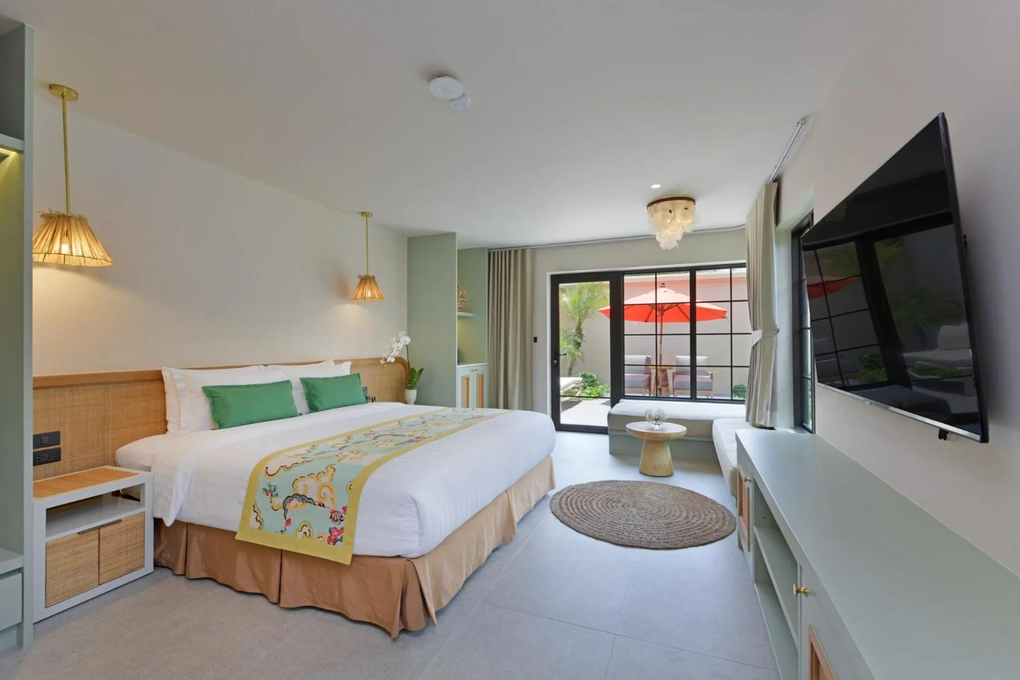 Bed in Anantasila Beach Resort Hua Hin