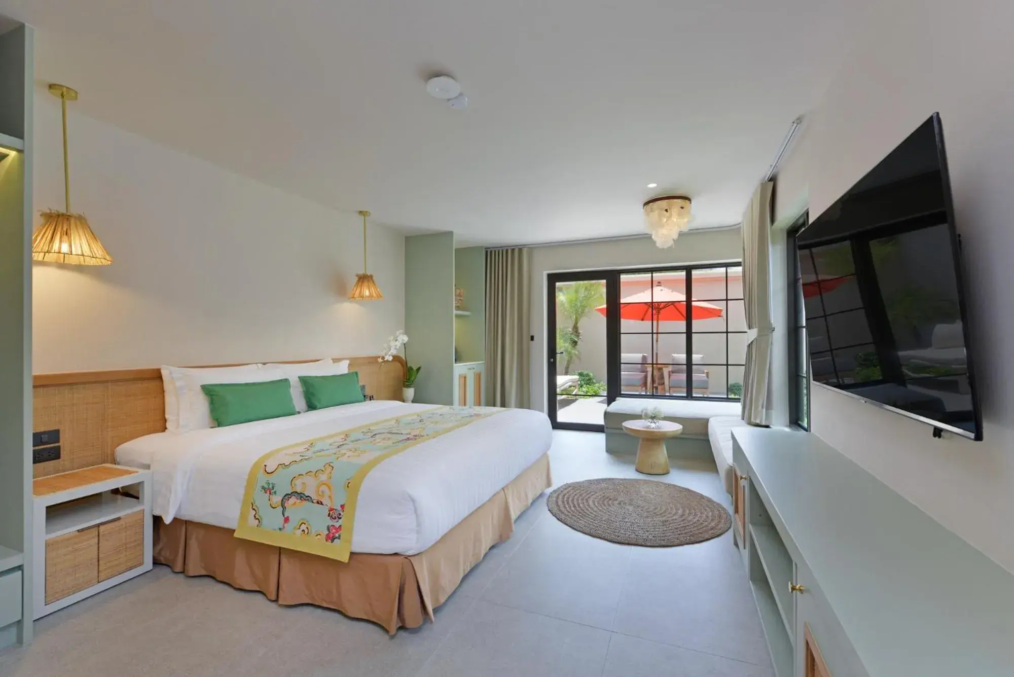 Bed in Anantasila Beach Resort Hua Hin Bed in Anantasila Beach Resort Hua Hin