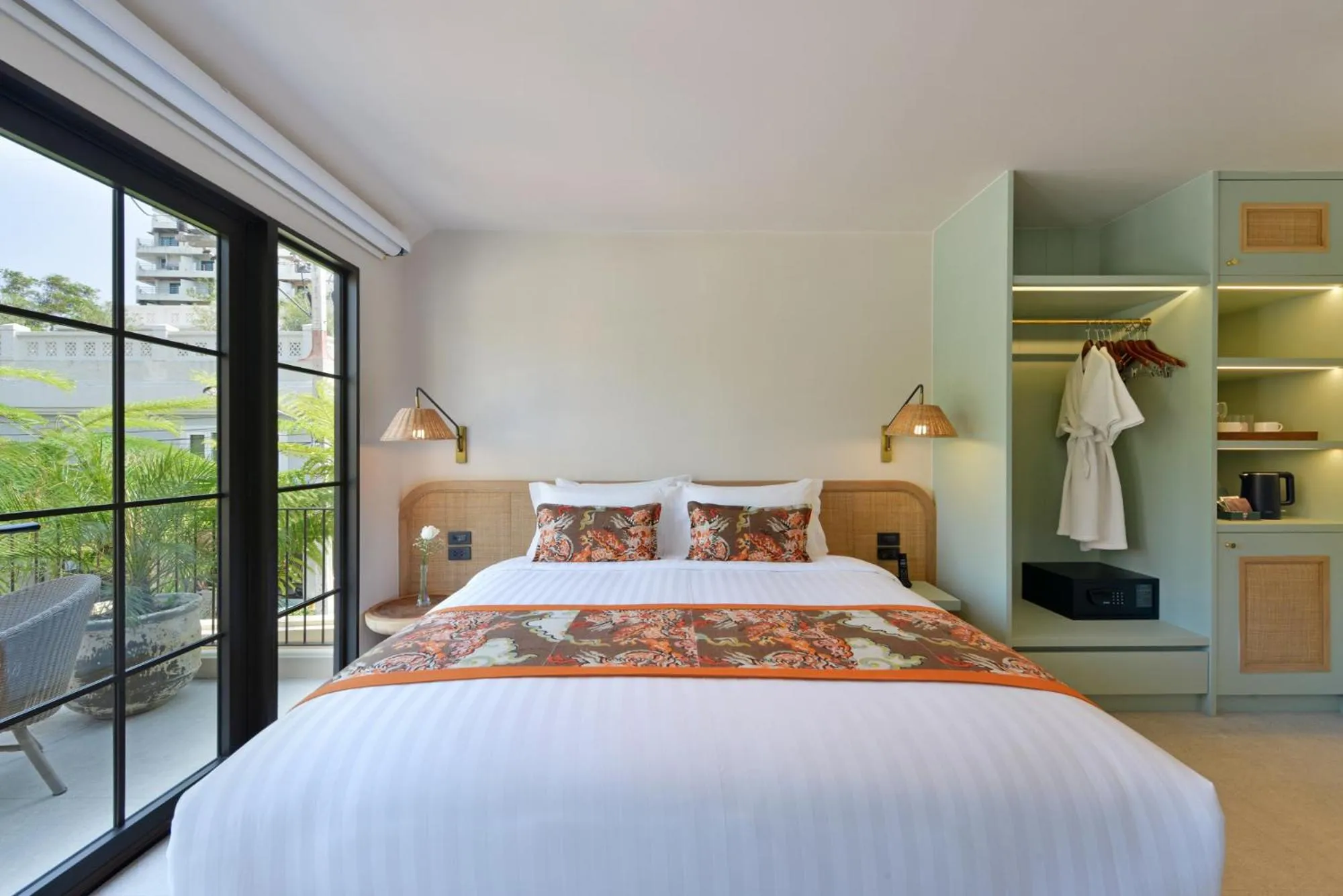 Bed in Anantasila Beach Resort Hua Hin