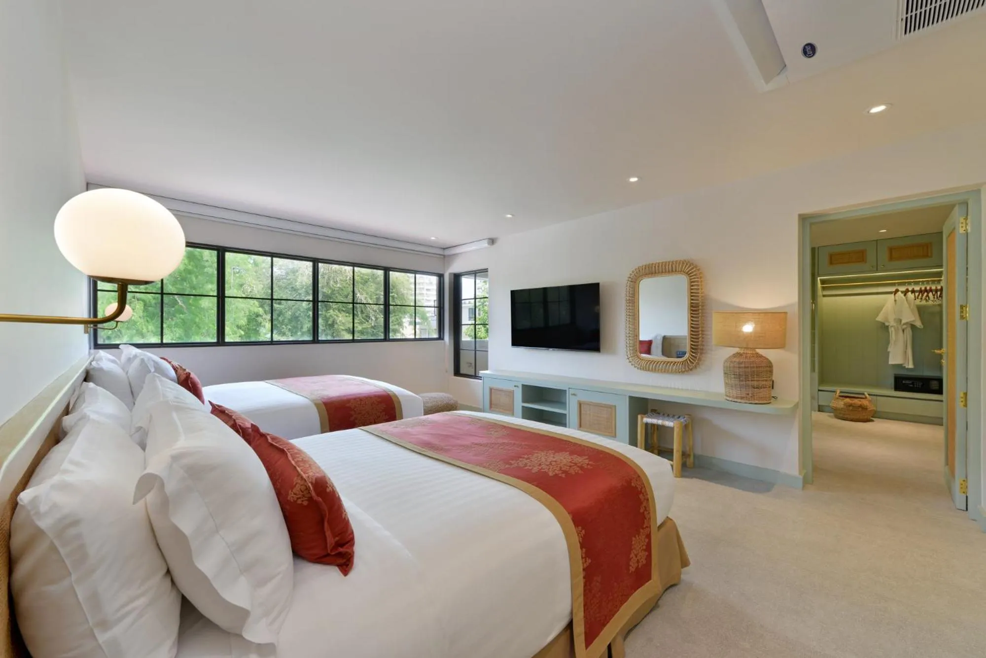 Bed in Anantasila Beach Resort Hua Hin