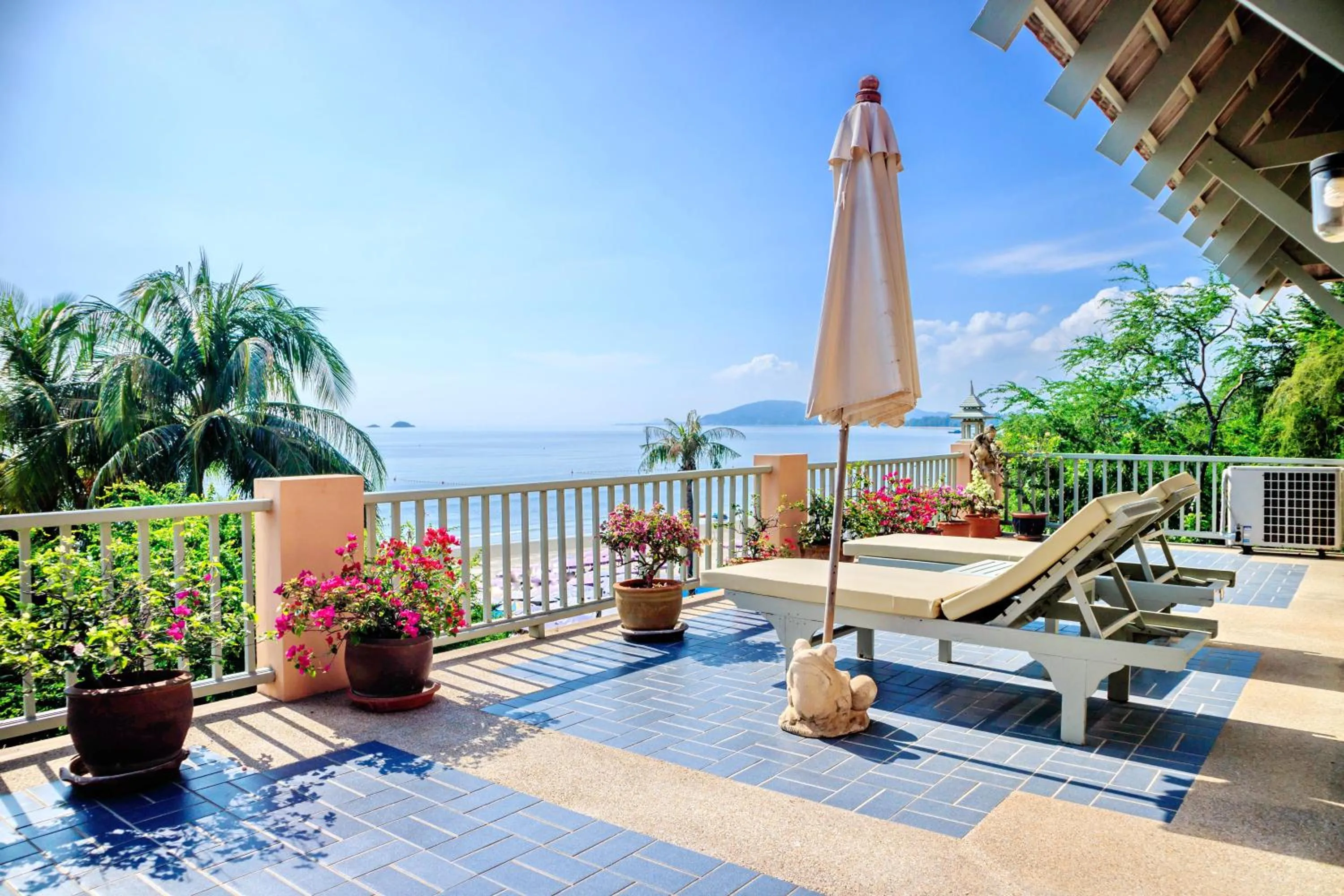 Balcony/Terrace in Anantasila Beach Resort Hua Hin